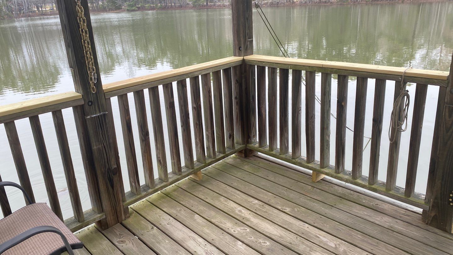 Dock using Wood Sealant by DuraSeal