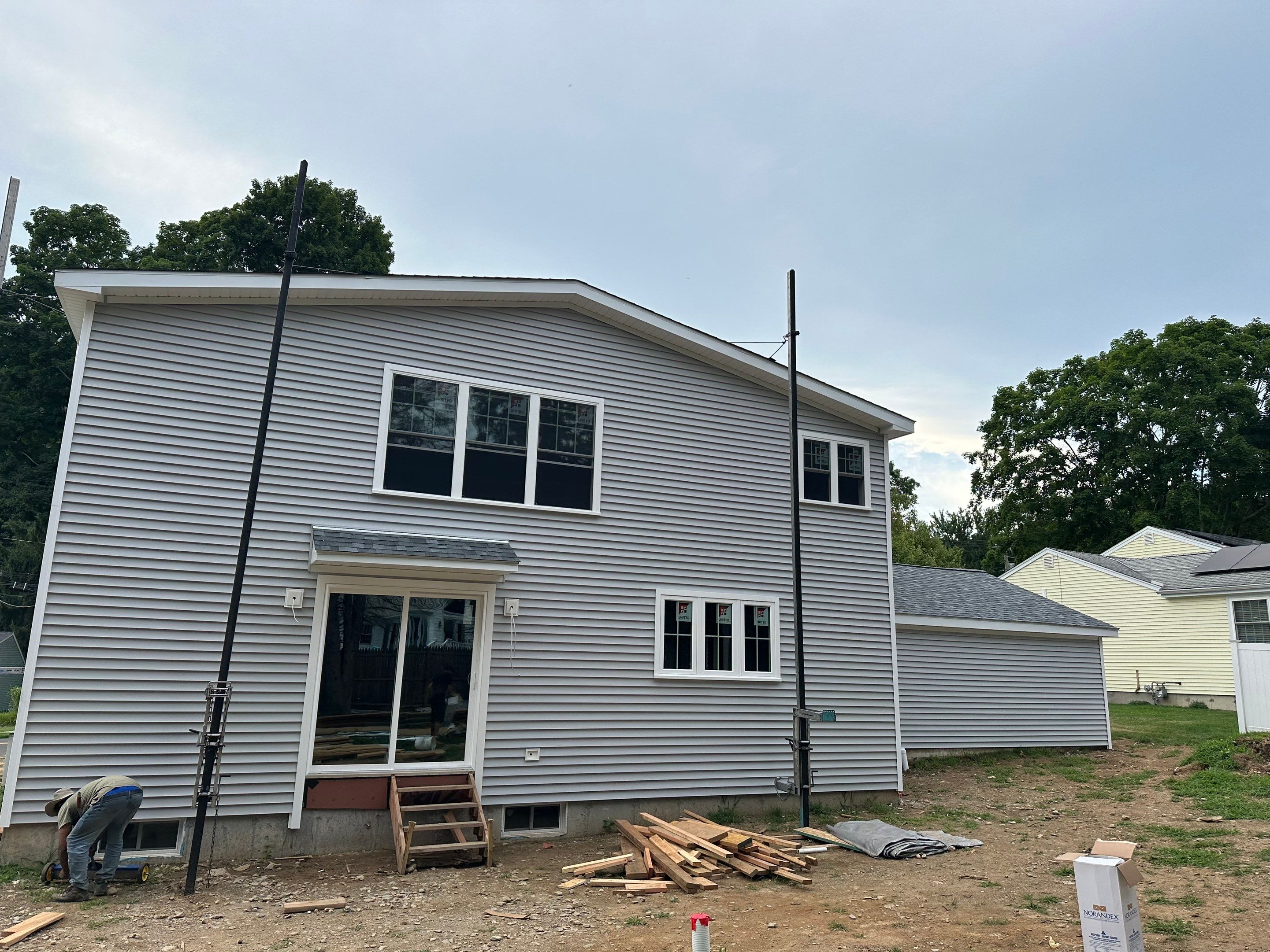 Residential Roofing Installation using Owens Corning TruDefinition Duration AR - Slatestone Gray by A Plus Exterior