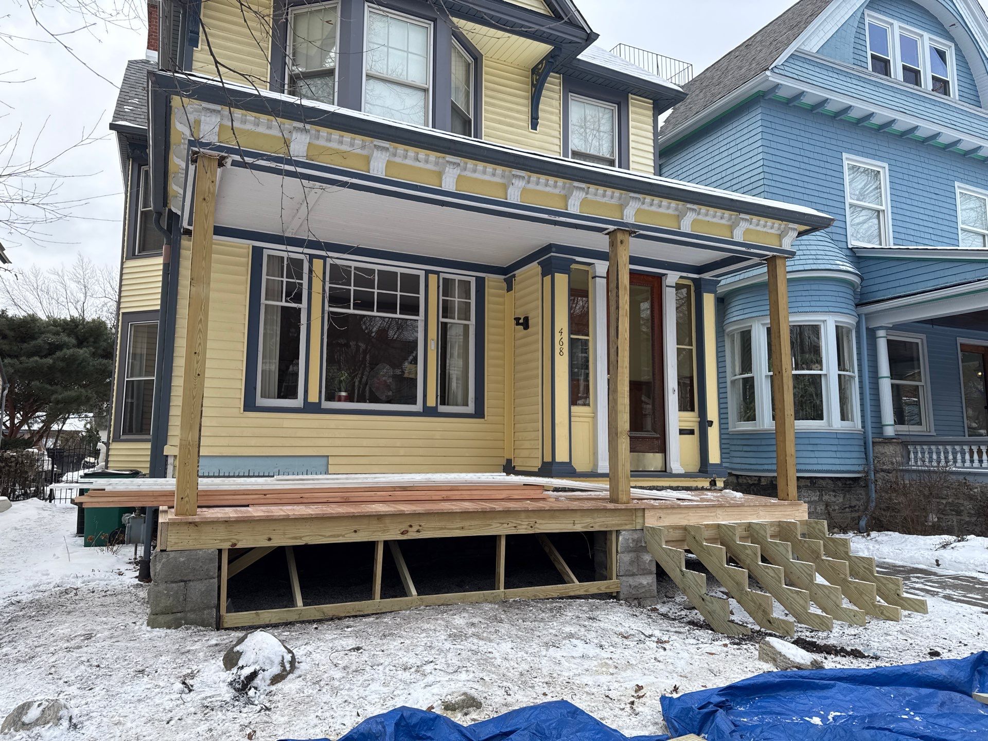 Porch by Ivy Lea Construction