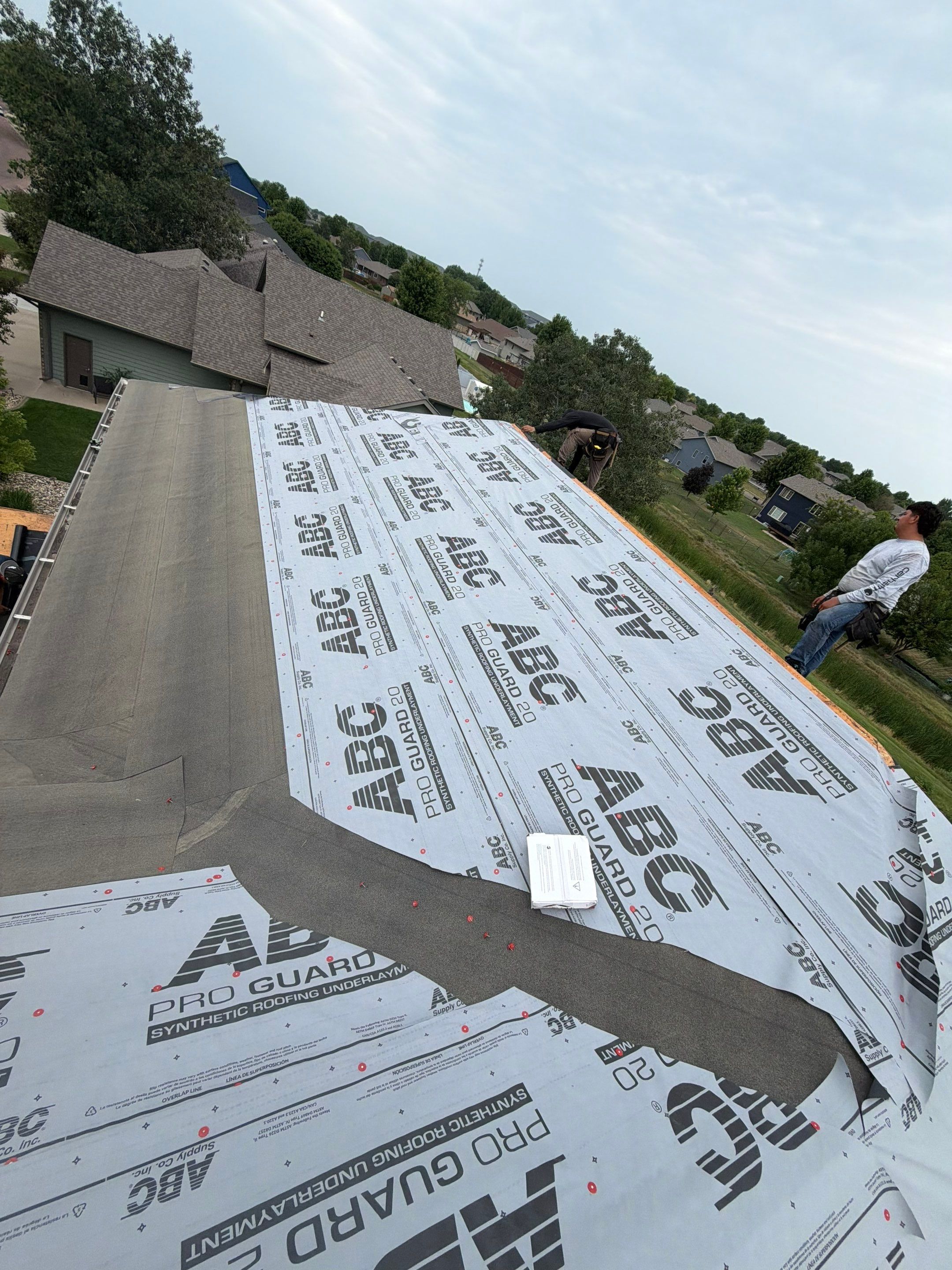 Sioux Falls Roof  by Lightning Exteriors
