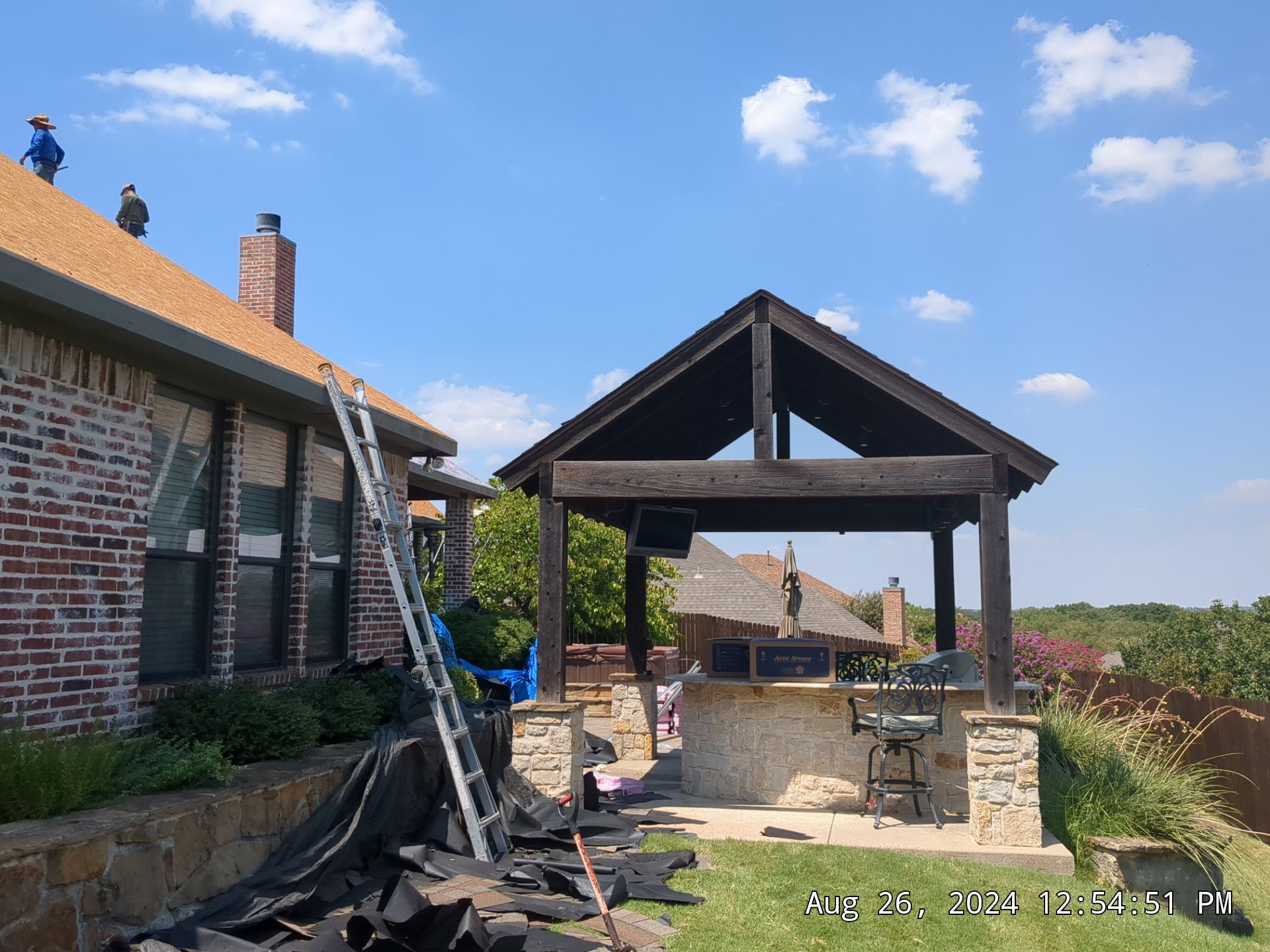 Keller Roof and Gutter Replacement by Blackforest Roofing