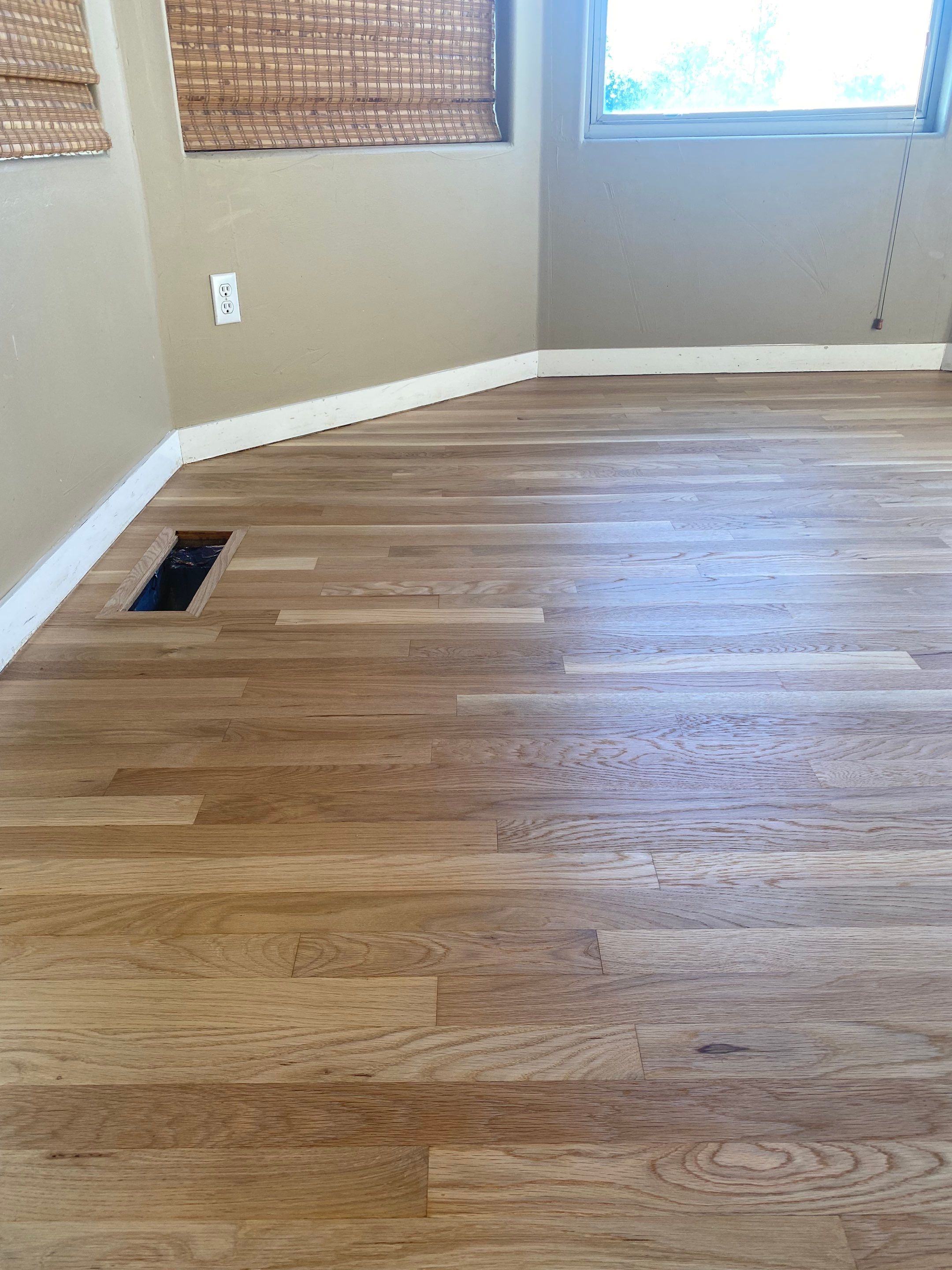 Red Oak Finish and Restore by Footprints Floors South Sacramento