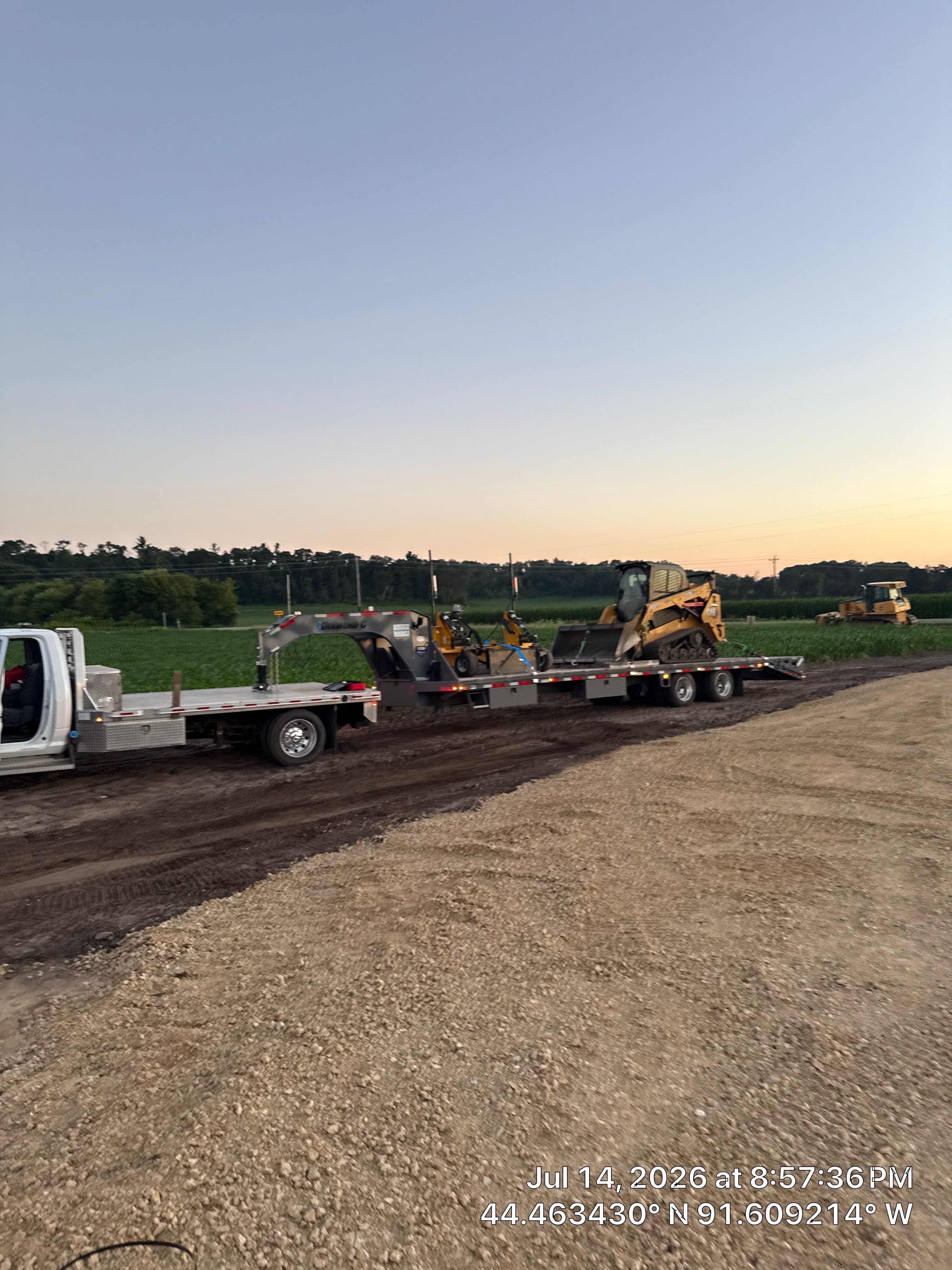Excavation and Underground Plumbing Installation in Gilmanton, Wisconsin by Gunderson Plumbing & Concrete LLC