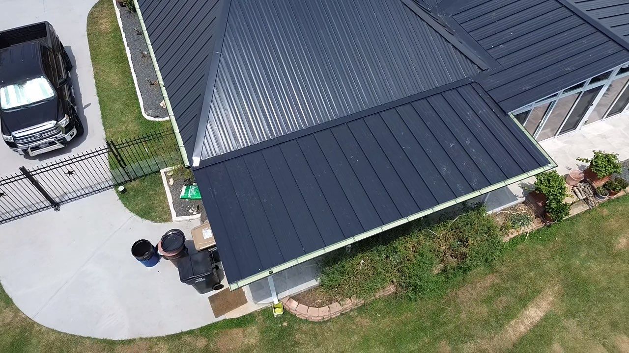 Matte Black - L&A Metals Class 4 UL 2218 Standing Seam Metal by RoofsOnly.com