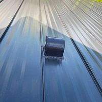 24ga 1" Nail-Strip Dark Bronze  by Total Roofing System The Metal Roof Experts
