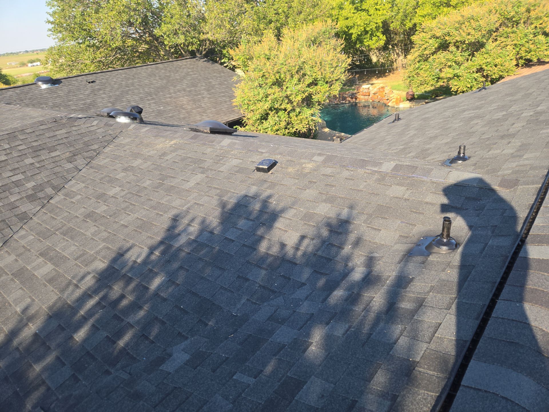 Project in Justin by Lonestar Roofing and Restoration LLC.