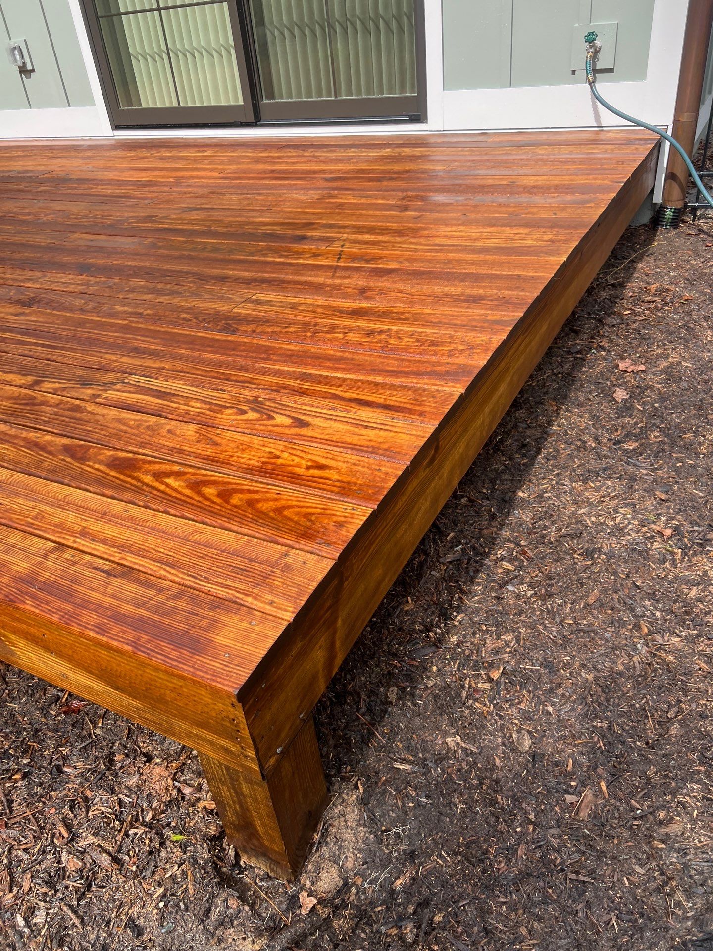 Weathered Deck using Wood Sealant by DuraSeal
