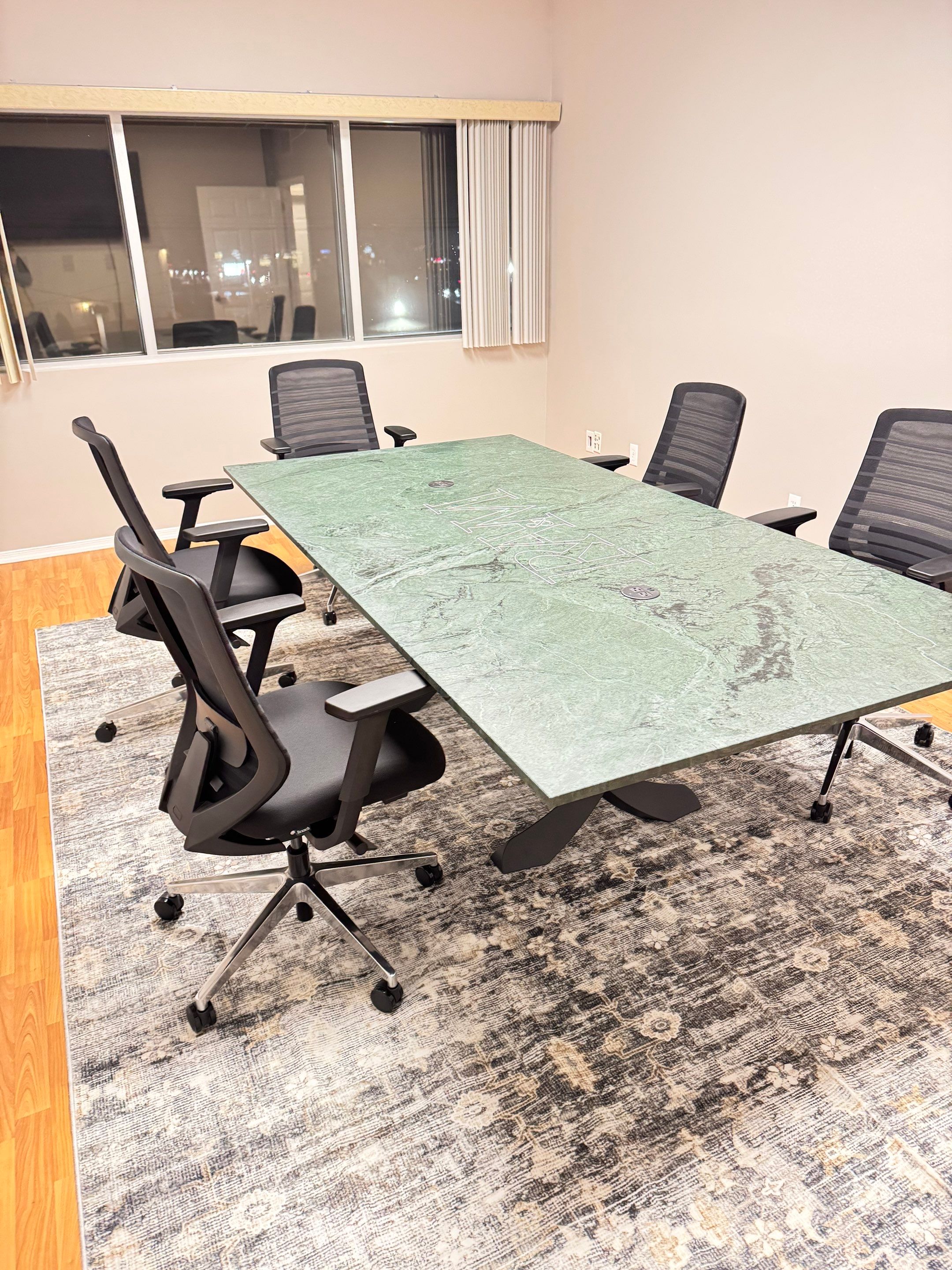 Office Marble Table top by NC Stone And Tiles