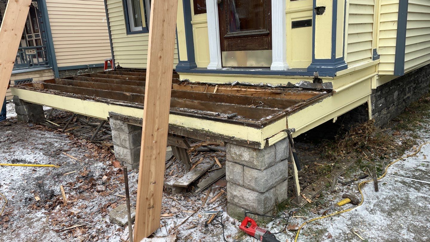 Porch by Ivy Lea Construction