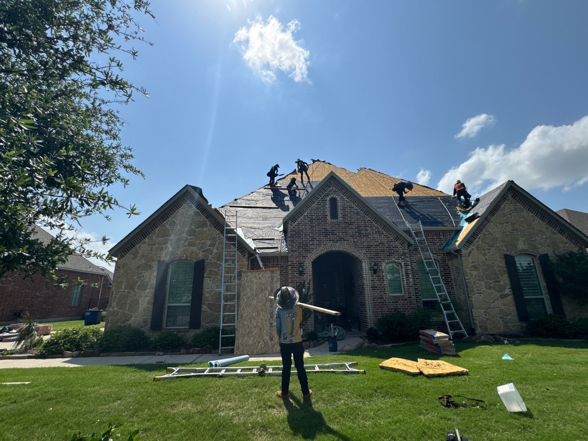 Project in Wylie by Rhino Roofing and General Contracting, LLC