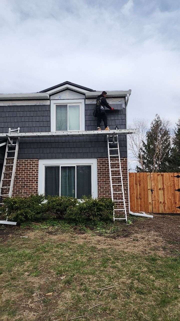 Full Exterior Home Transformation – Metal Slate Roof in Fort Wayne, IN by 4Ever Metal Roofing