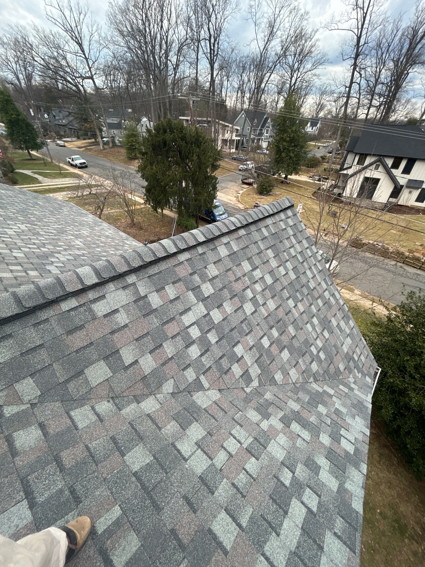 Falls Church: Residential Roof Replacement with CertainTeed Landmark Pro in Max Def Colonial Slate by RM Banning, Inc.