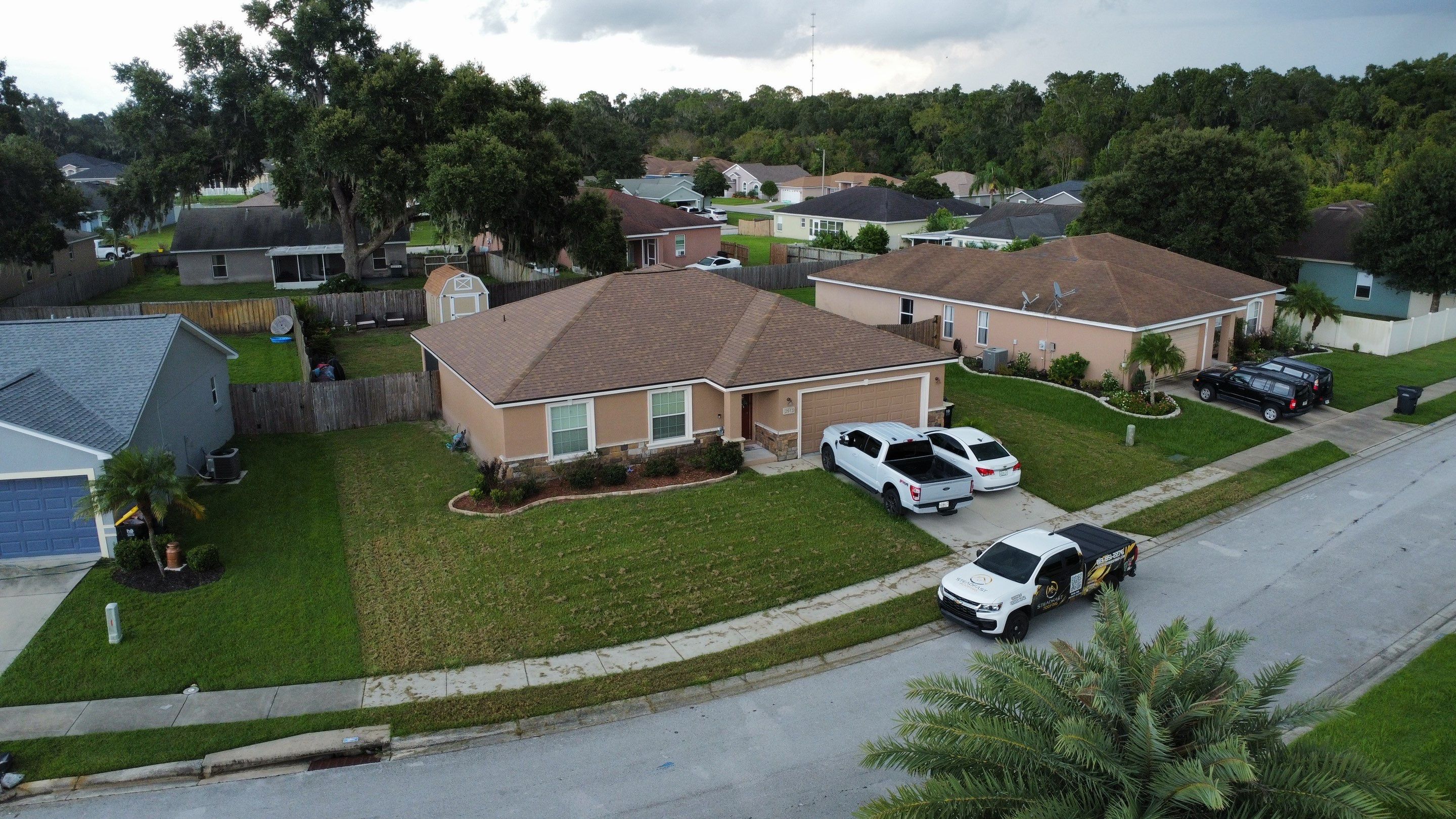 Roof Replacement in Mulberry, FL by Steadfast Roofing 