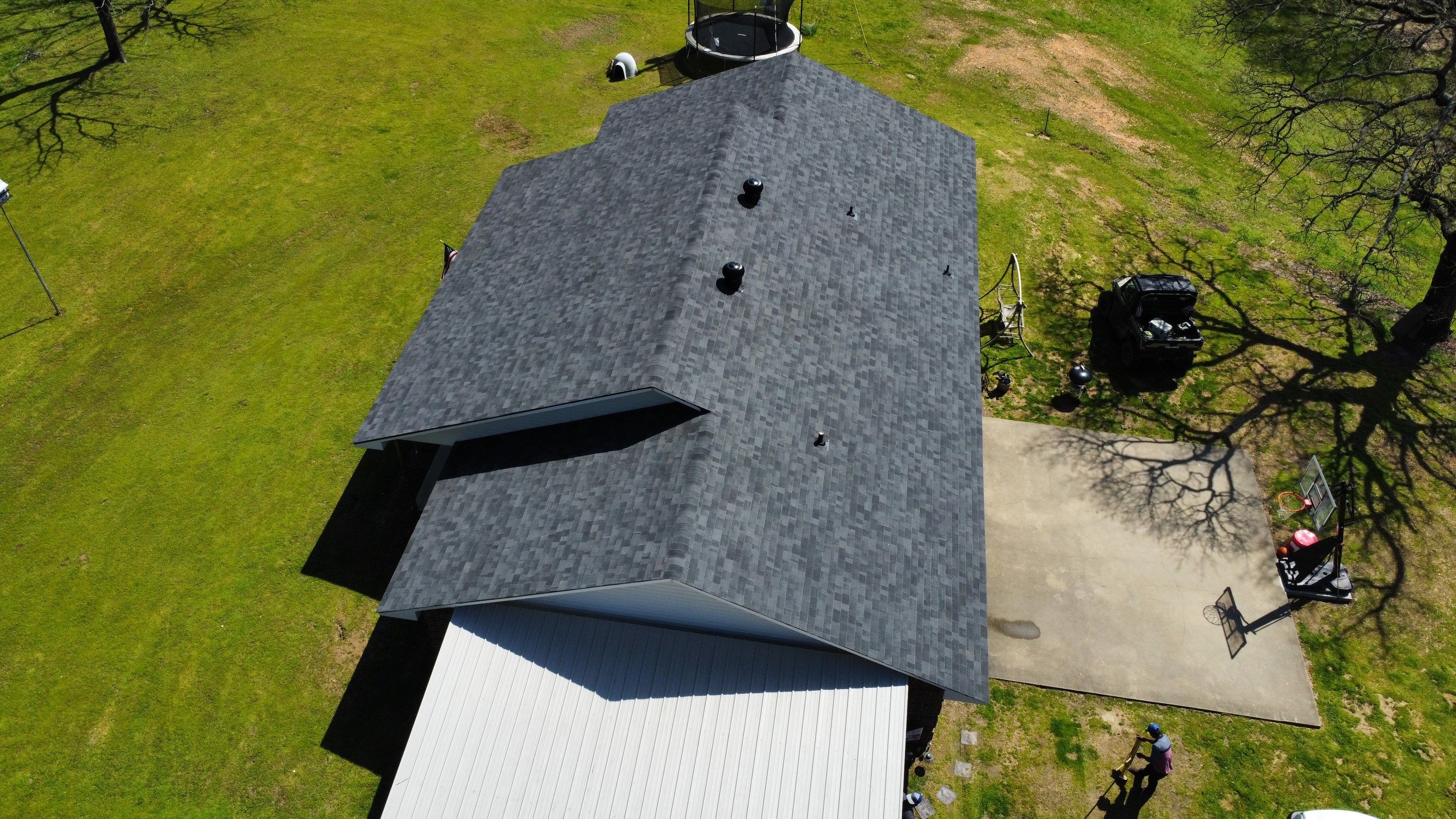 Residential Shingle Reroof using Malarkey Vista by Hostetler Roofing