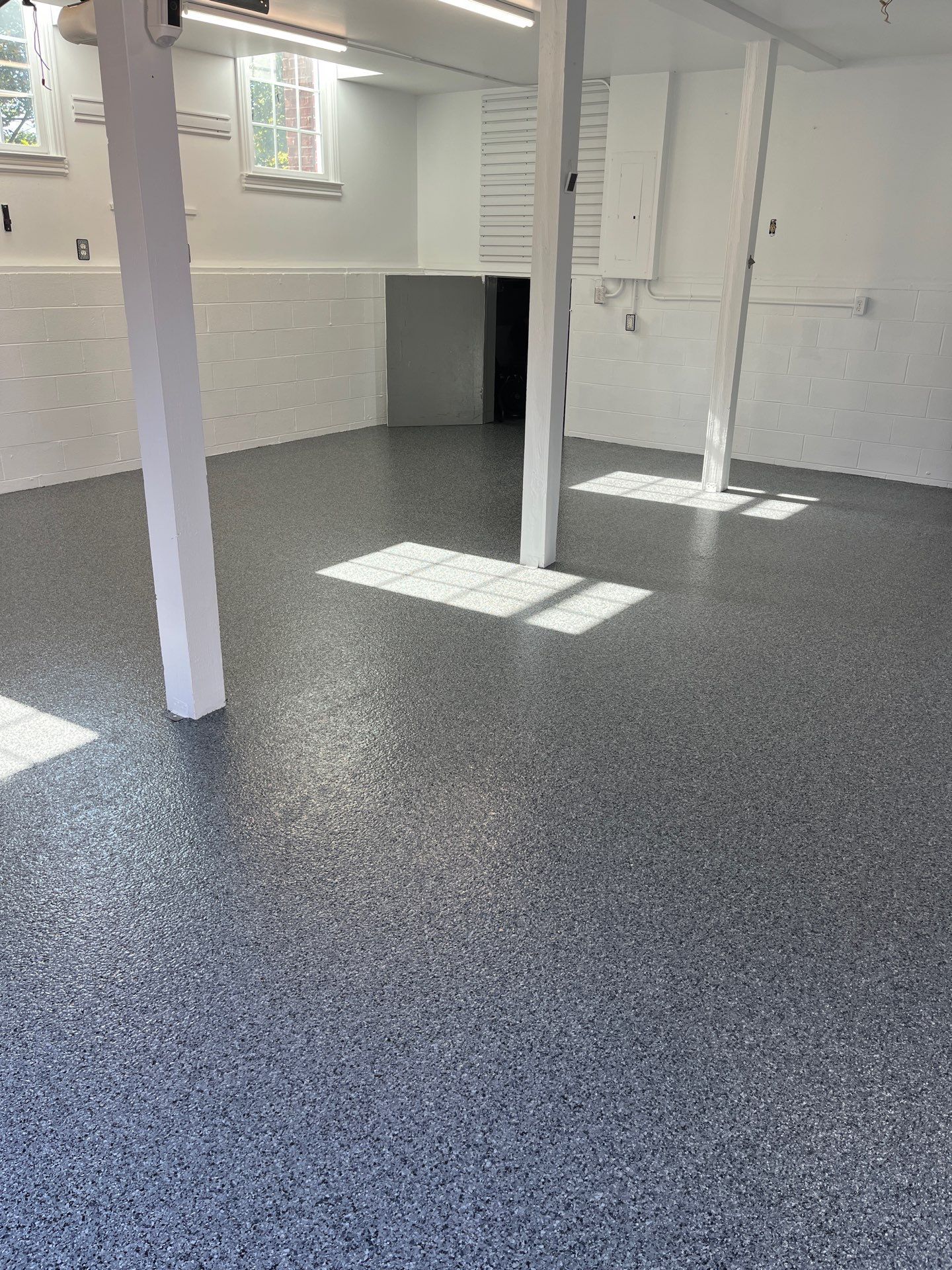 Garage Floor Coating using Nightfall by My Garage Floor Guys