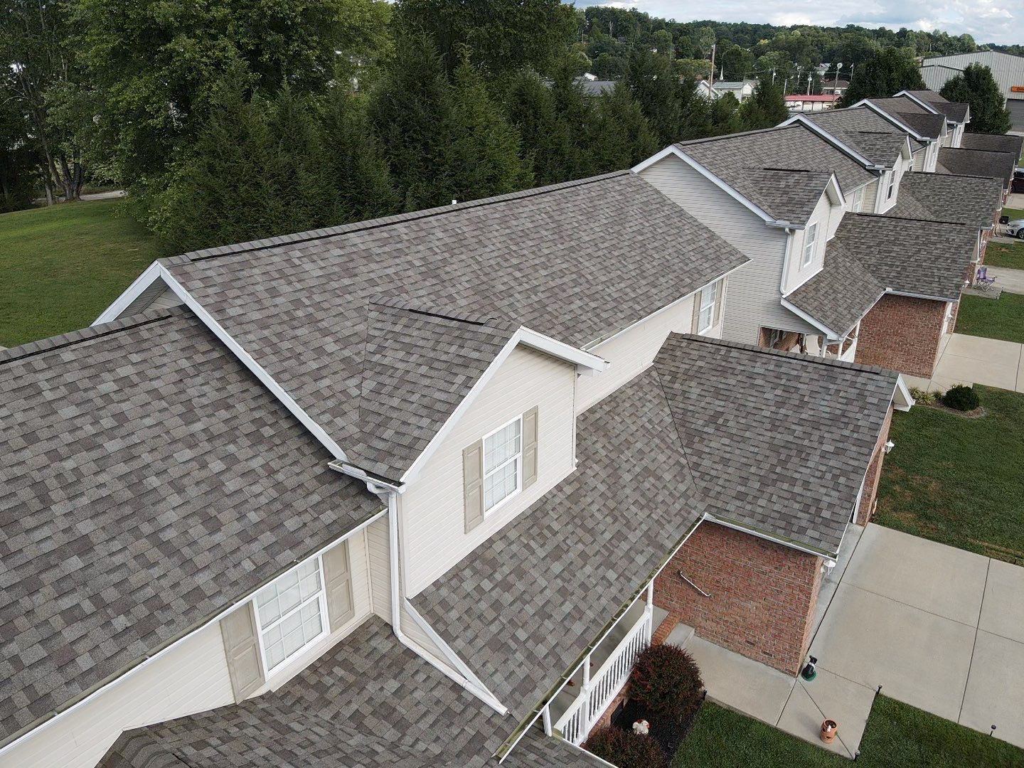 Residential Roofing Installation using Driftwood by Rainstoppers Roofing