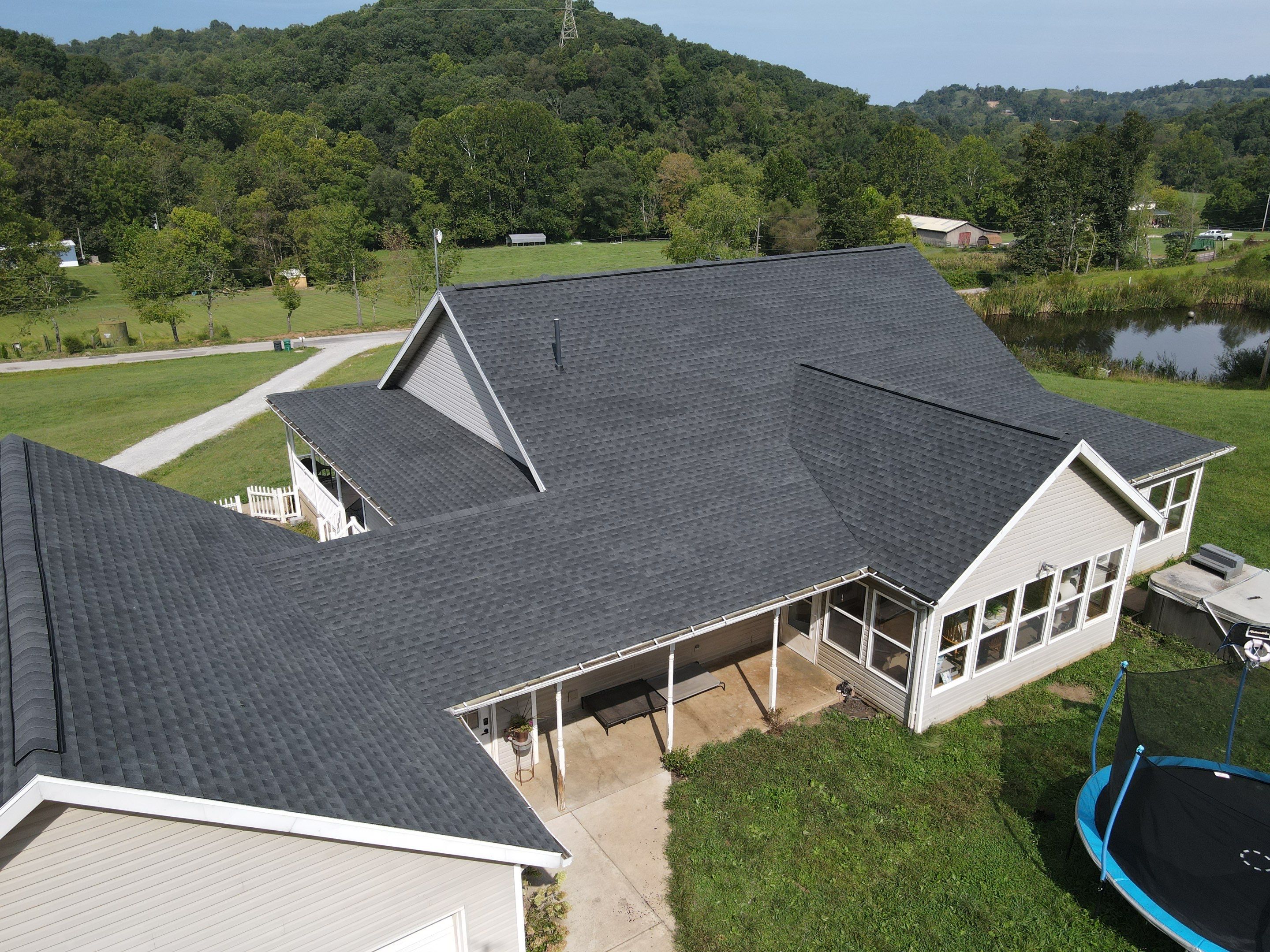 Residential Roofing Installation using GAF Timberline HDZ by Rainstoppers Roofing