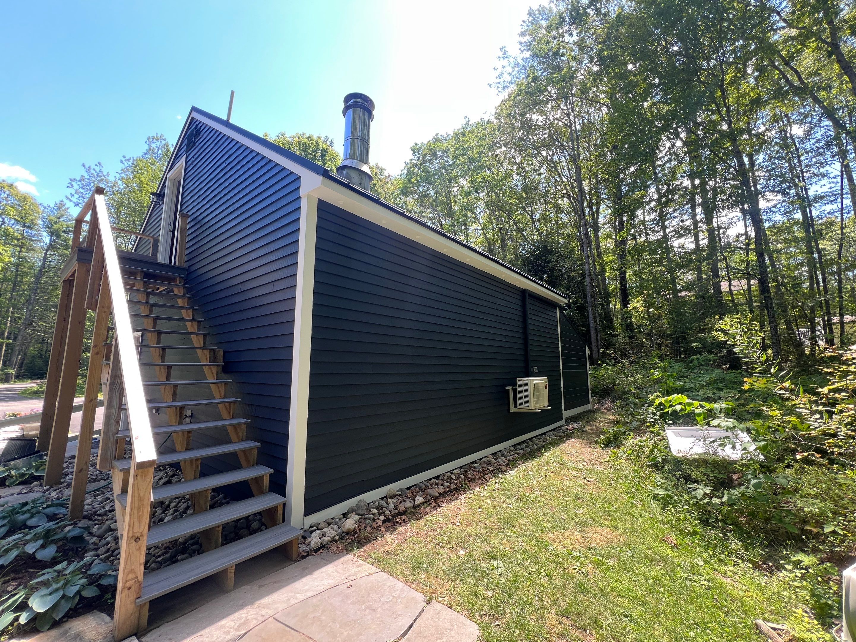 Full Exterior Painting and Color Transformation in Woolwich, Maine by Picture Perfect Pro Painting