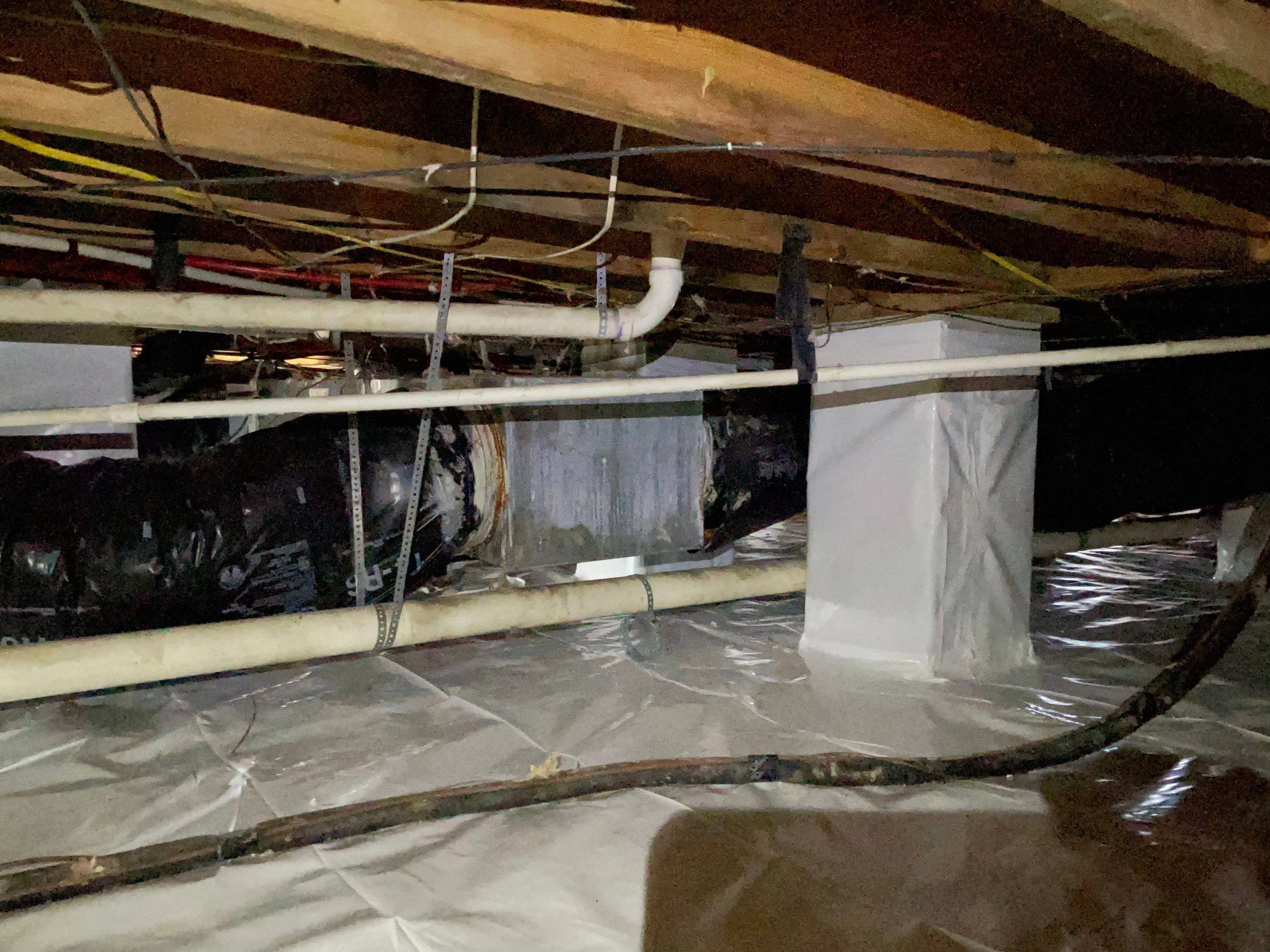Premium Encapsulation with Bora-Foam using Bora-Foam Insulation by Impact Crawlspace