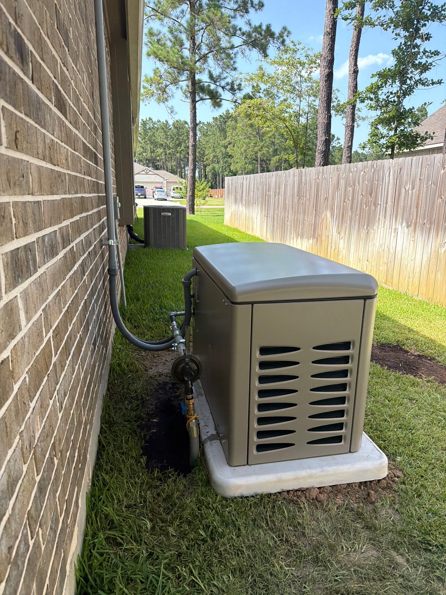 KOHLER Standby Generator Installation in Cut and Shoot, Texas by GenTex Elite Services