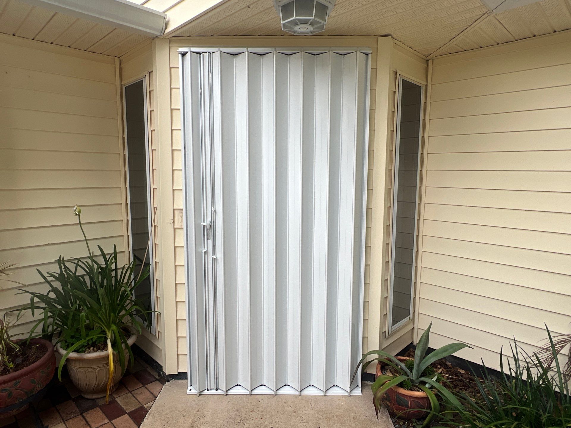 Hurricane Shutters using Accordions by Smart Guard Shutters