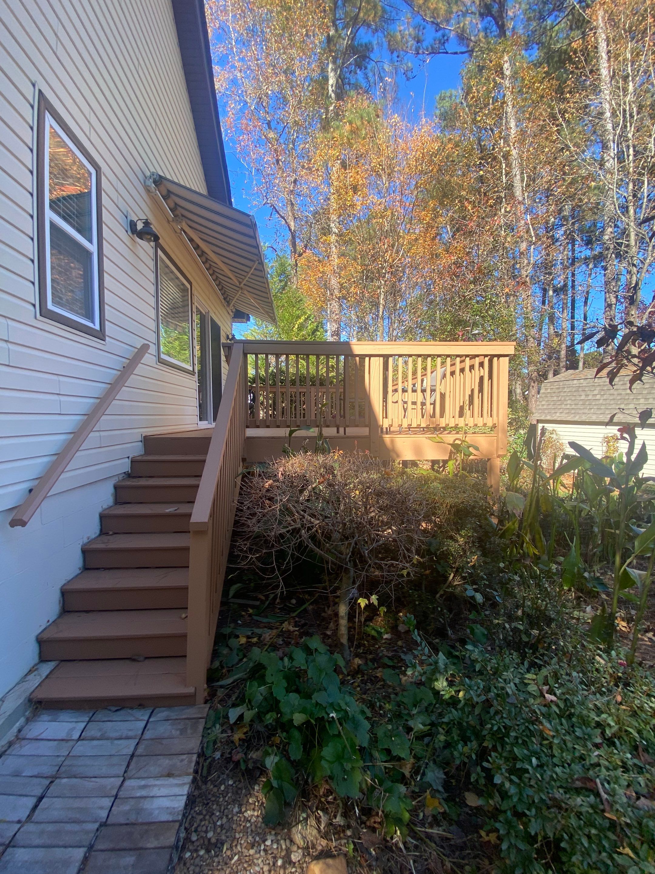 Custom Elevated Deck Construction and Refinishing in Marietta by Swift Home Renovations