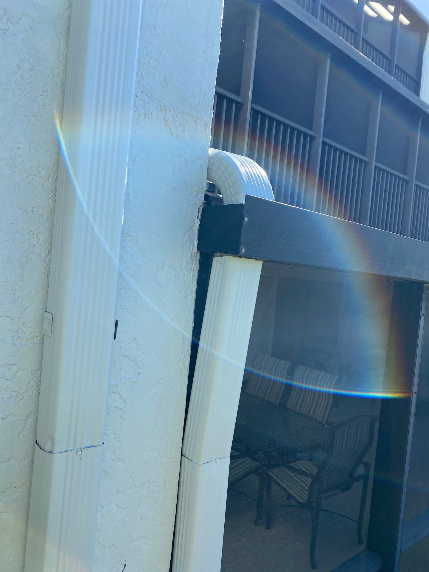 Gutter cleaning all buildings are the same for 6 units in Fort Myers FL by Gutter Professors