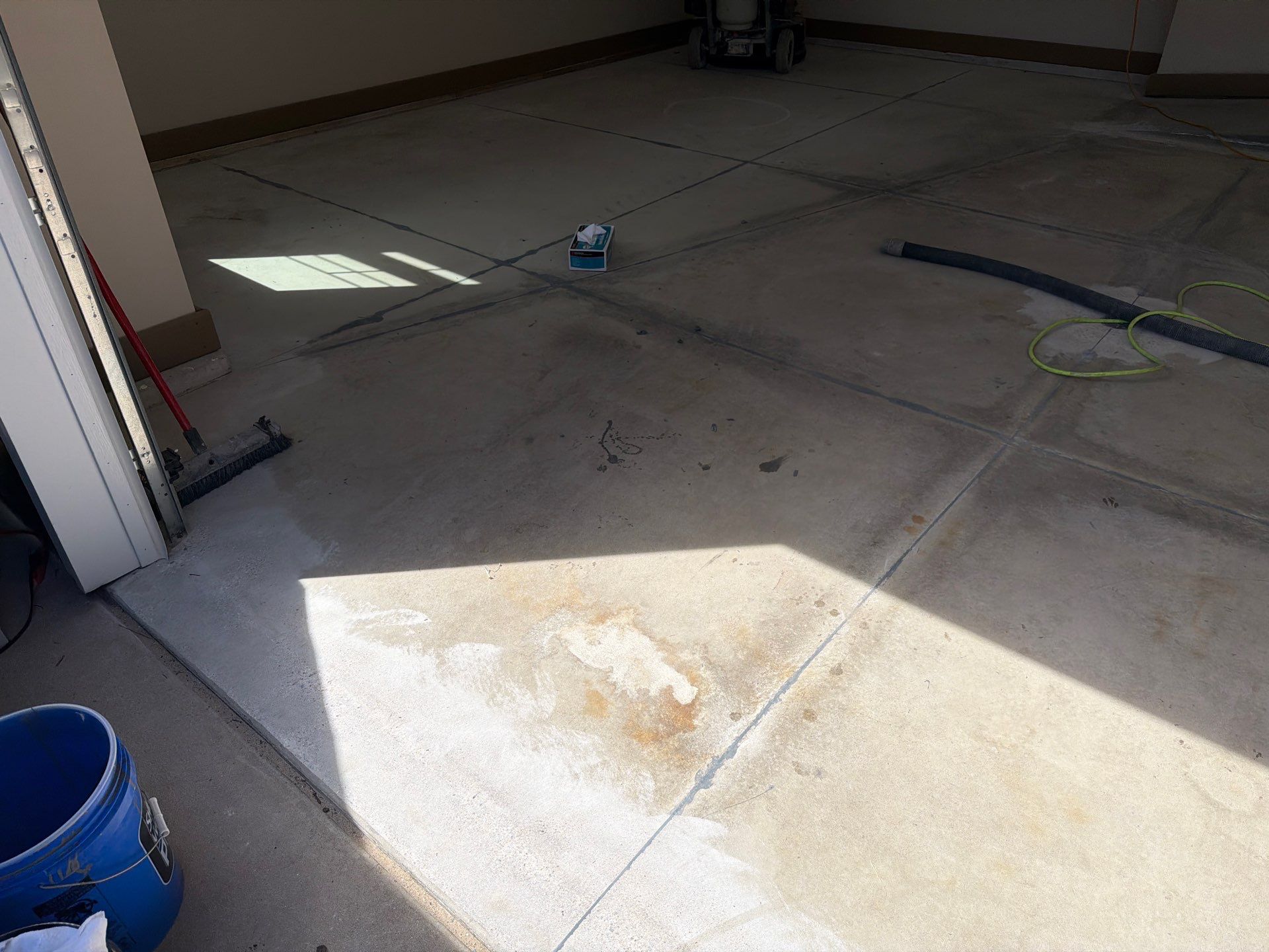 Garage Epoxy Flake Floor - Montague MI by Gordon Painting