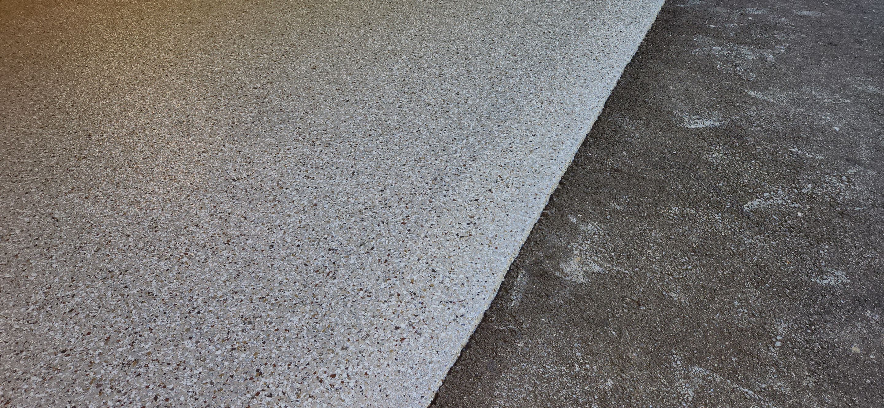Garage using Creekbed by Elite Floor Solutions