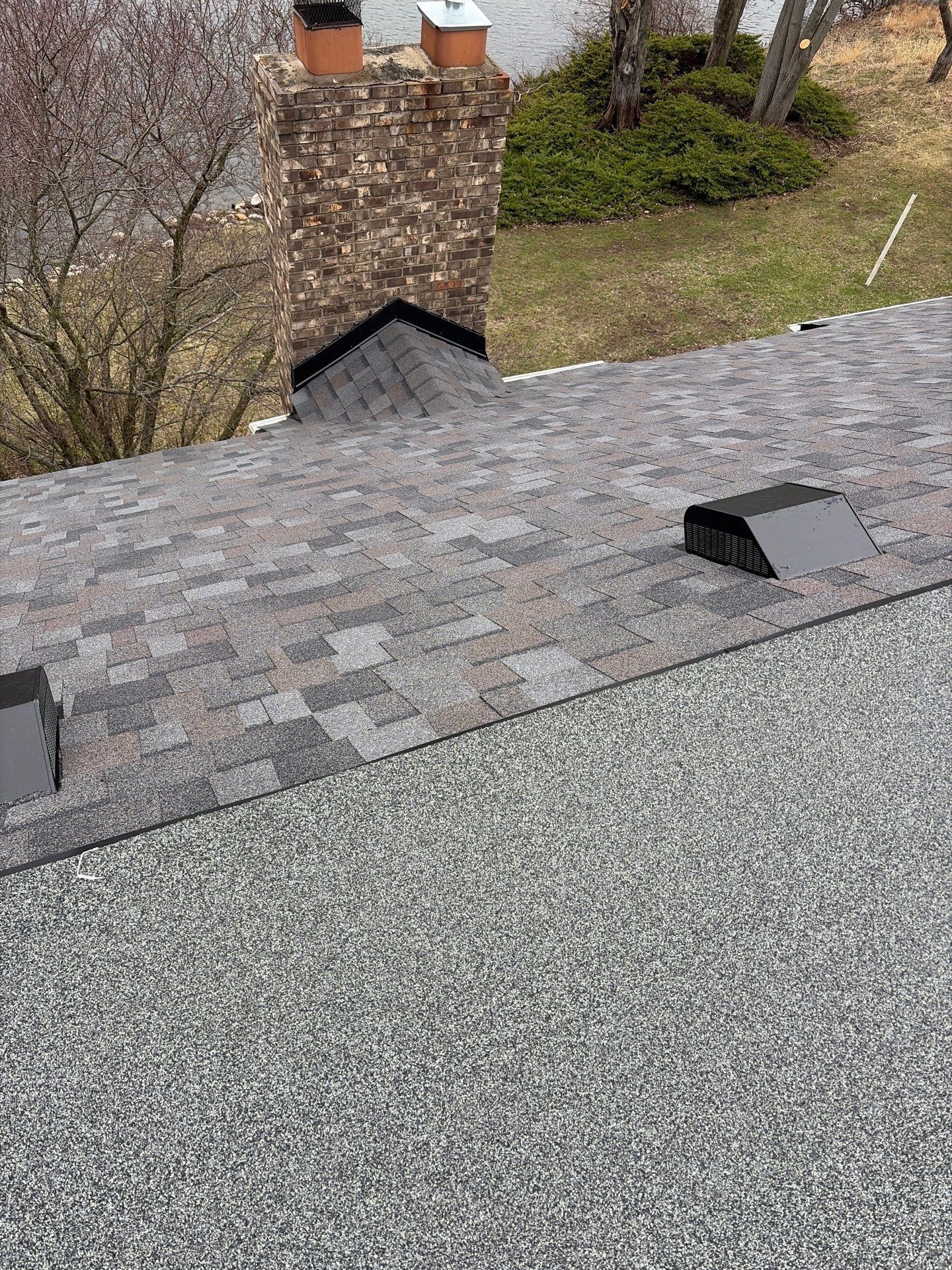 Roof replacement using Owens Corning Starter Shingles by 180 Contractors