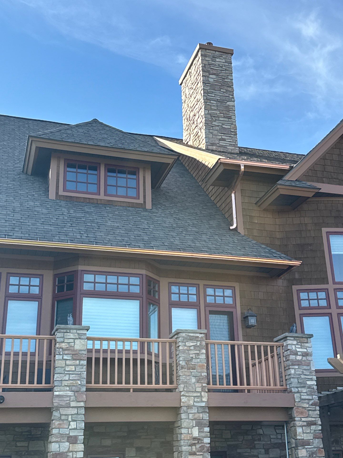 Custom Copper Gutter and Metal Downspout Installation in Williamsburg