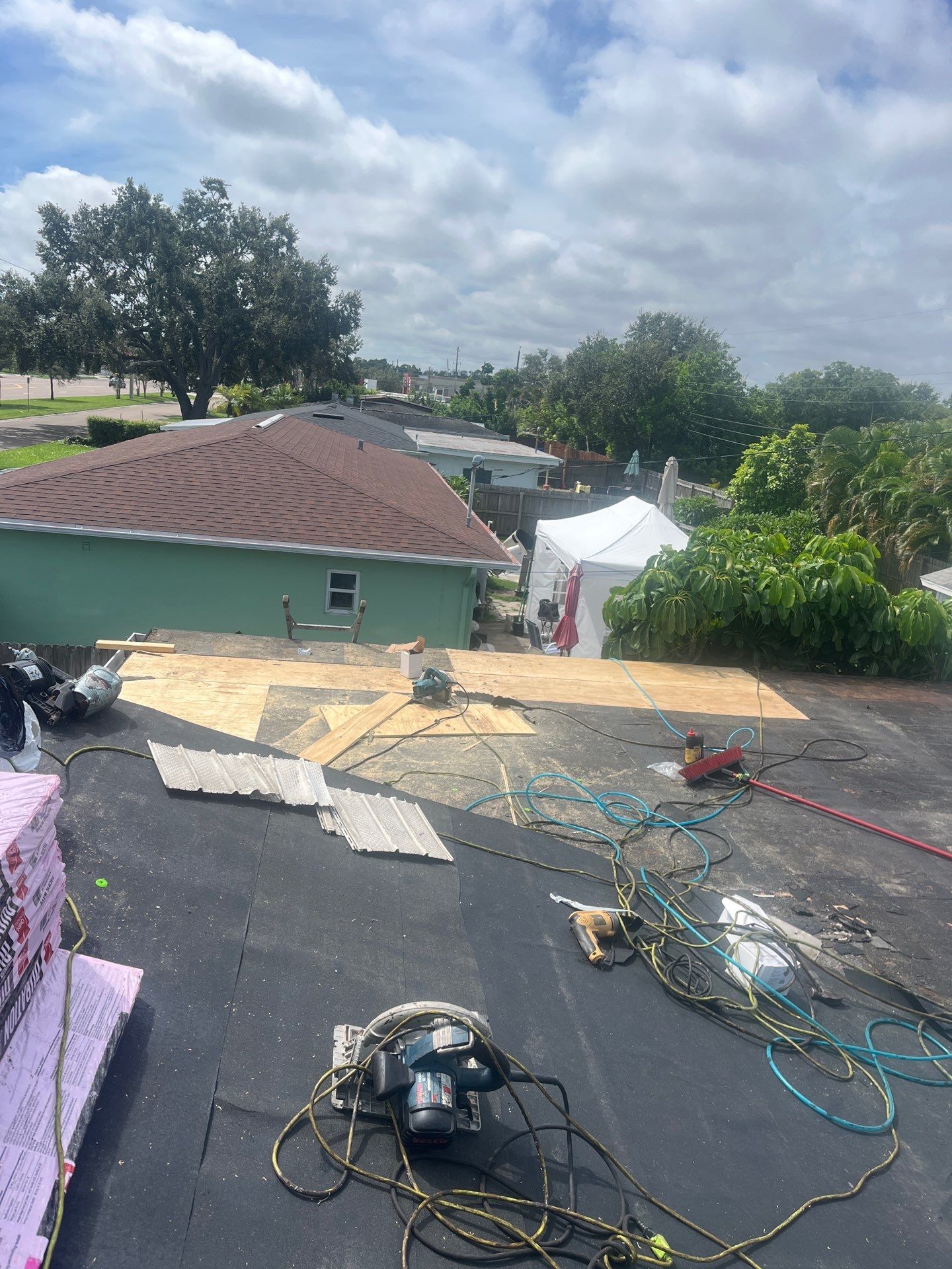 Project in St. Petersburg 33702 by Mitchell Roofing Company LLC