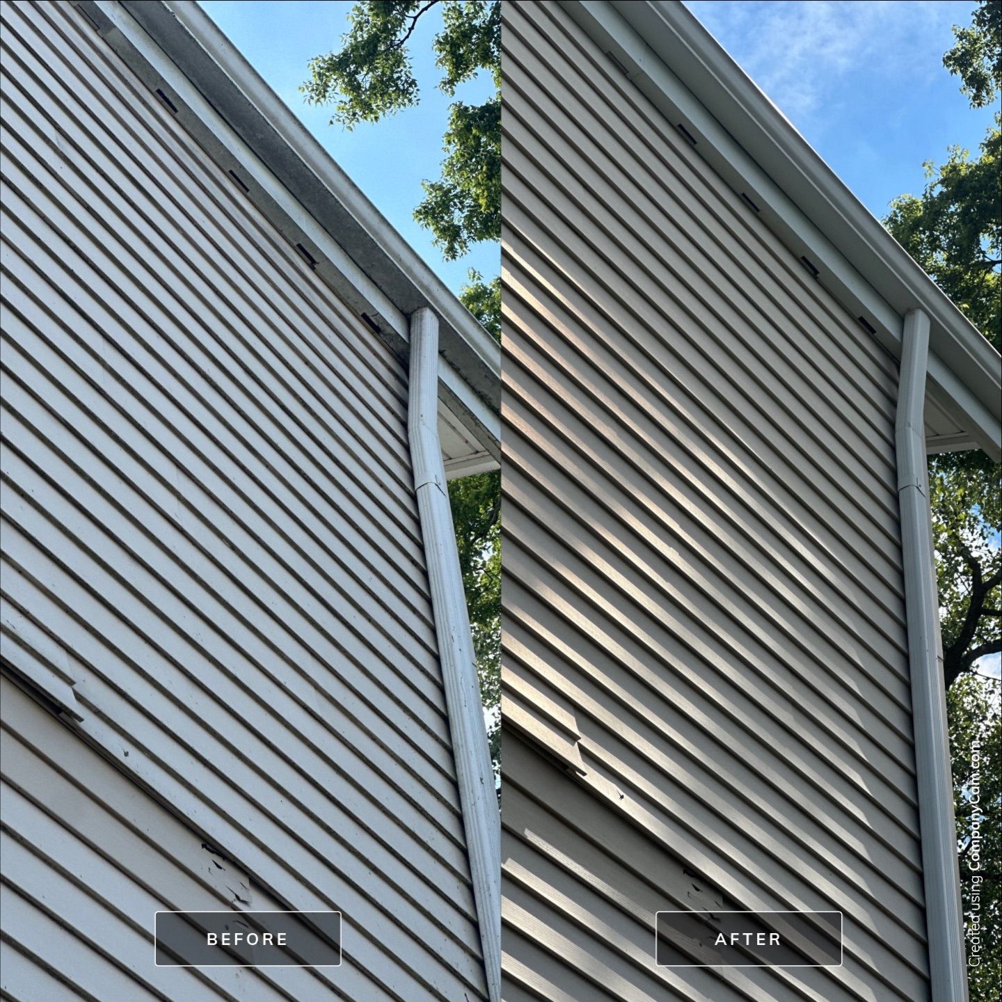 Project in Spring Grove by Simmons Power & Soft Washing