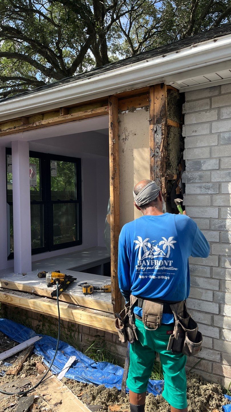 Rotting away under the Oaks by Bayfront Roofing and Construction
