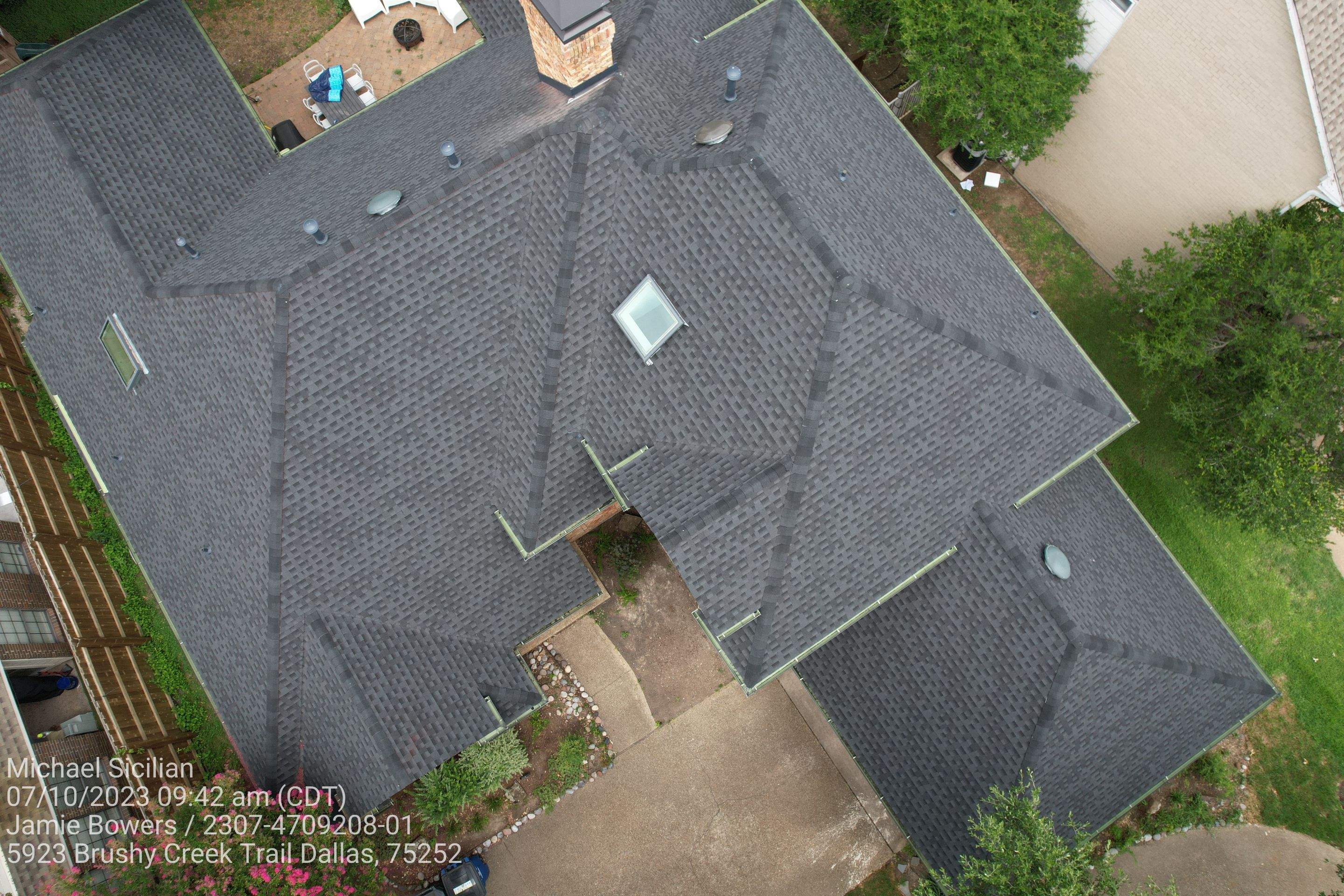 Project in Dallas by Zeus Exteriors