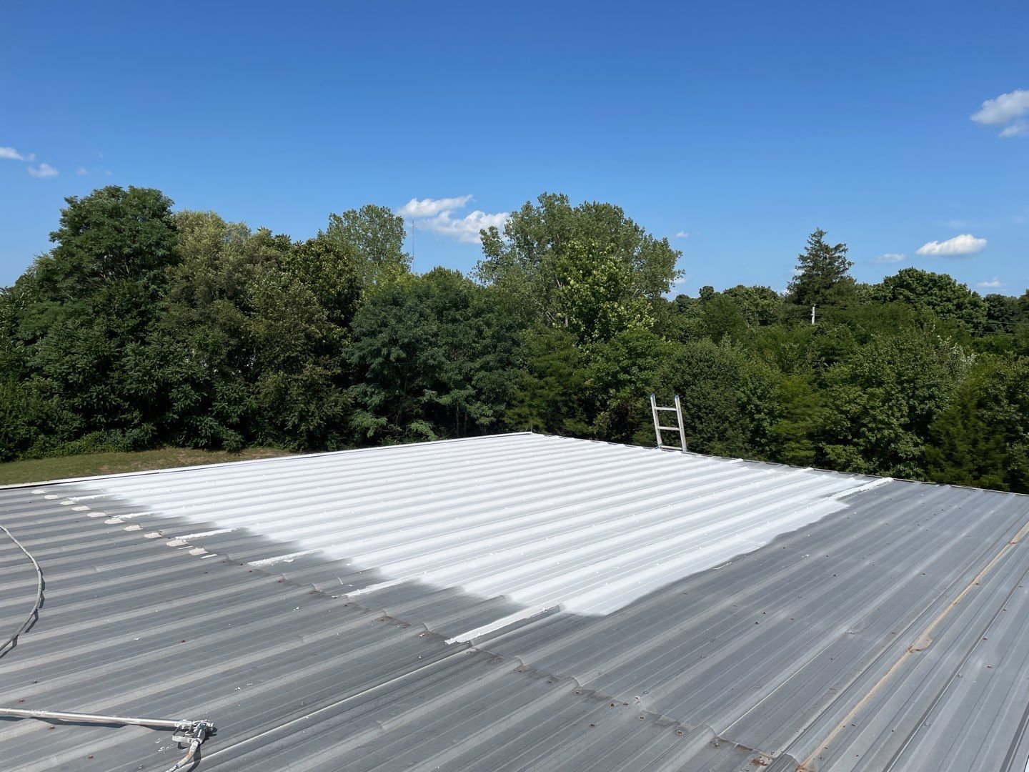 Commercial Flat Roof Install - IB PVC Membrane by Titan Commercial & Residential Roofing 