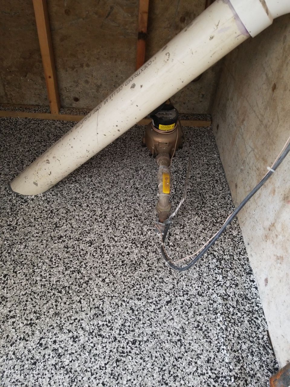 Garage Floor Coating in Penntek Domino by Spectrum Painting, LLC