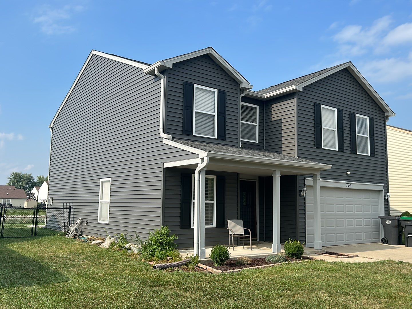 Project in New Whiteland by Moss Roofing