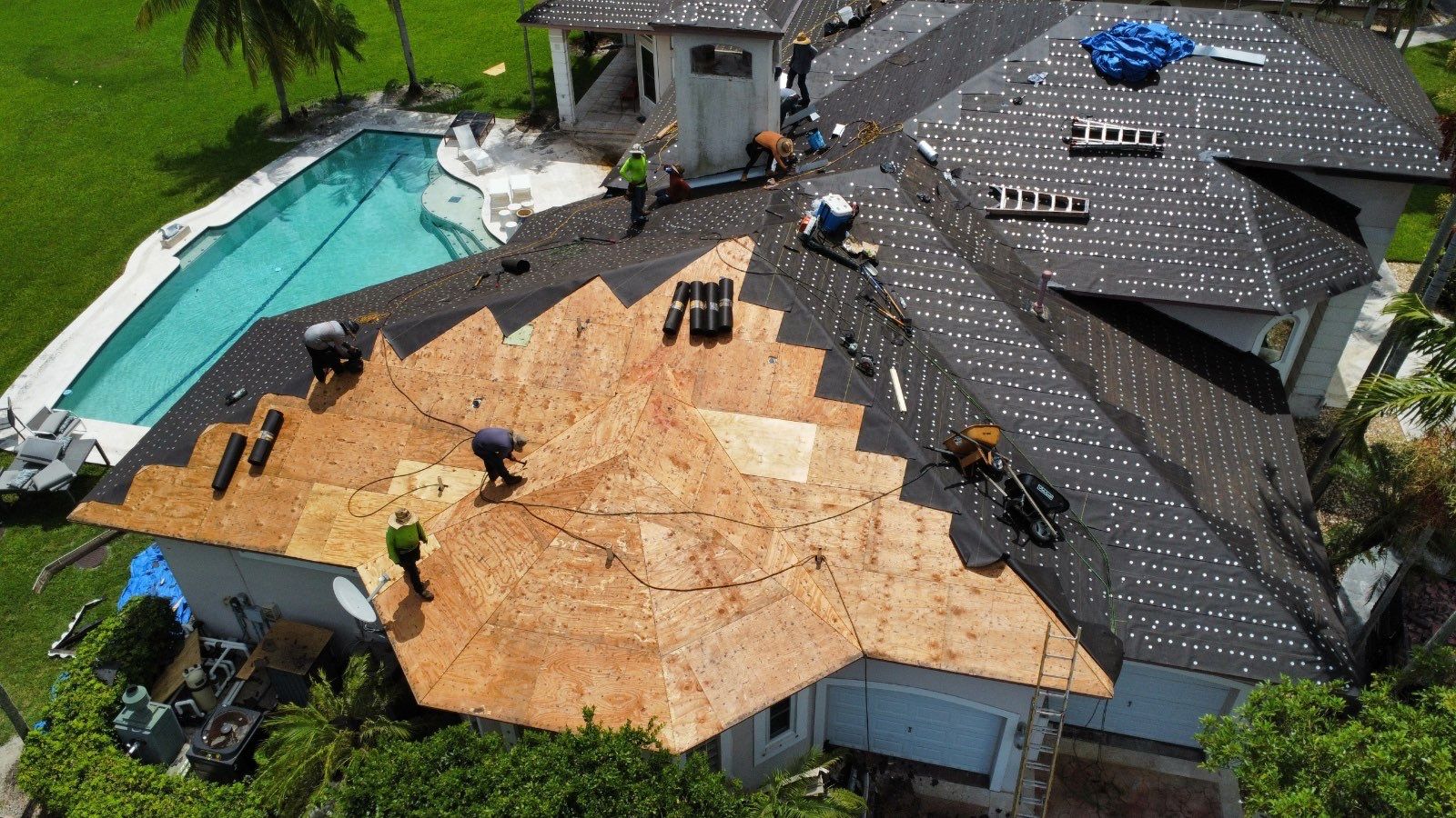 Peppertree Circle West, Davie, FL by G&J Roofing 