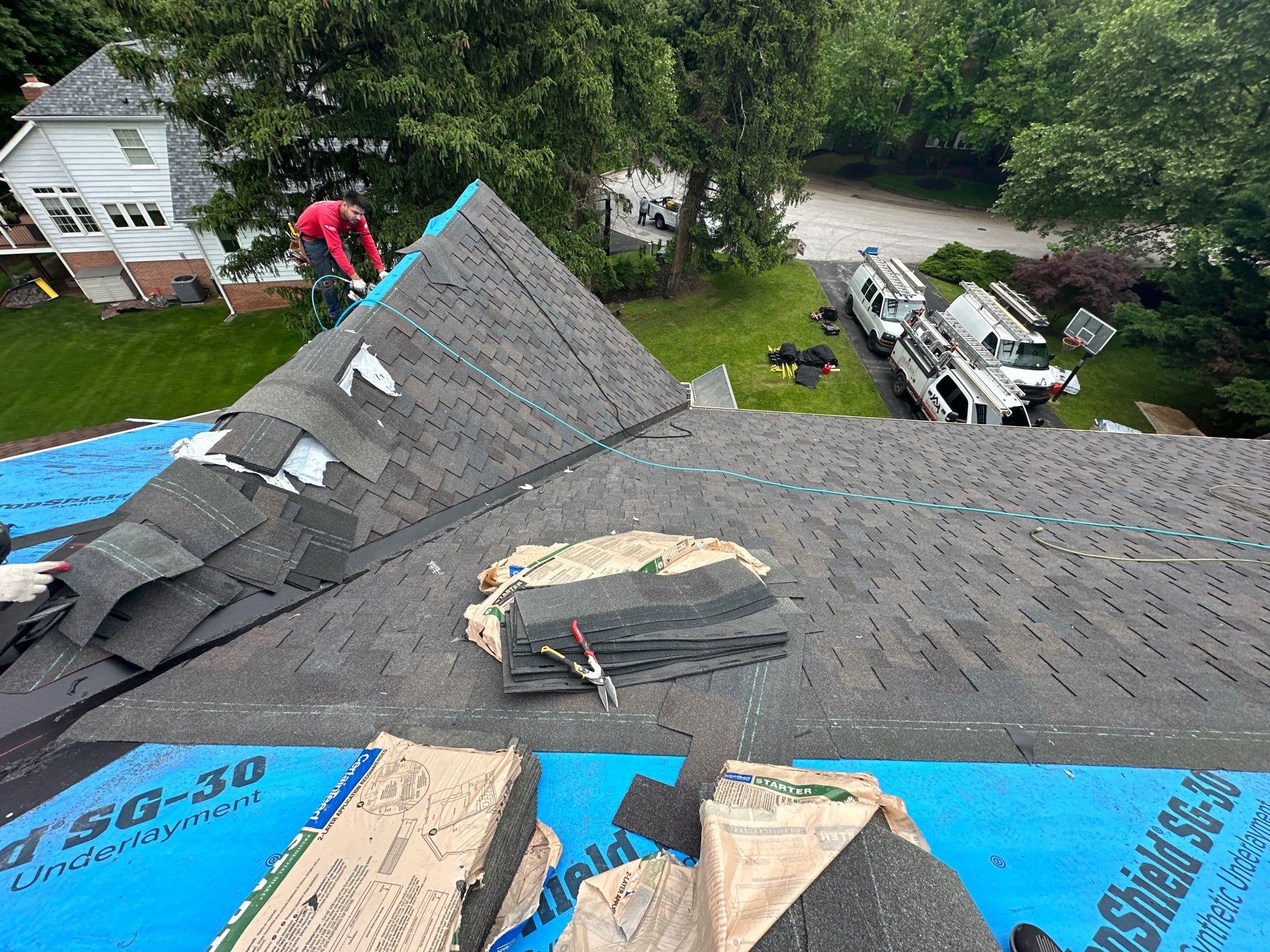 Designer Shingle Roof Replacement in Baltimore, MD • Susan S. by Seipp Roofing, LLC