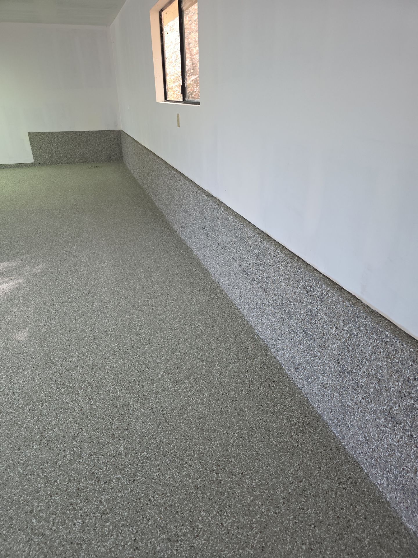 Atascadero Garage Floor Coating with Creekbed Simiron Polyurea System by MGP Coatings