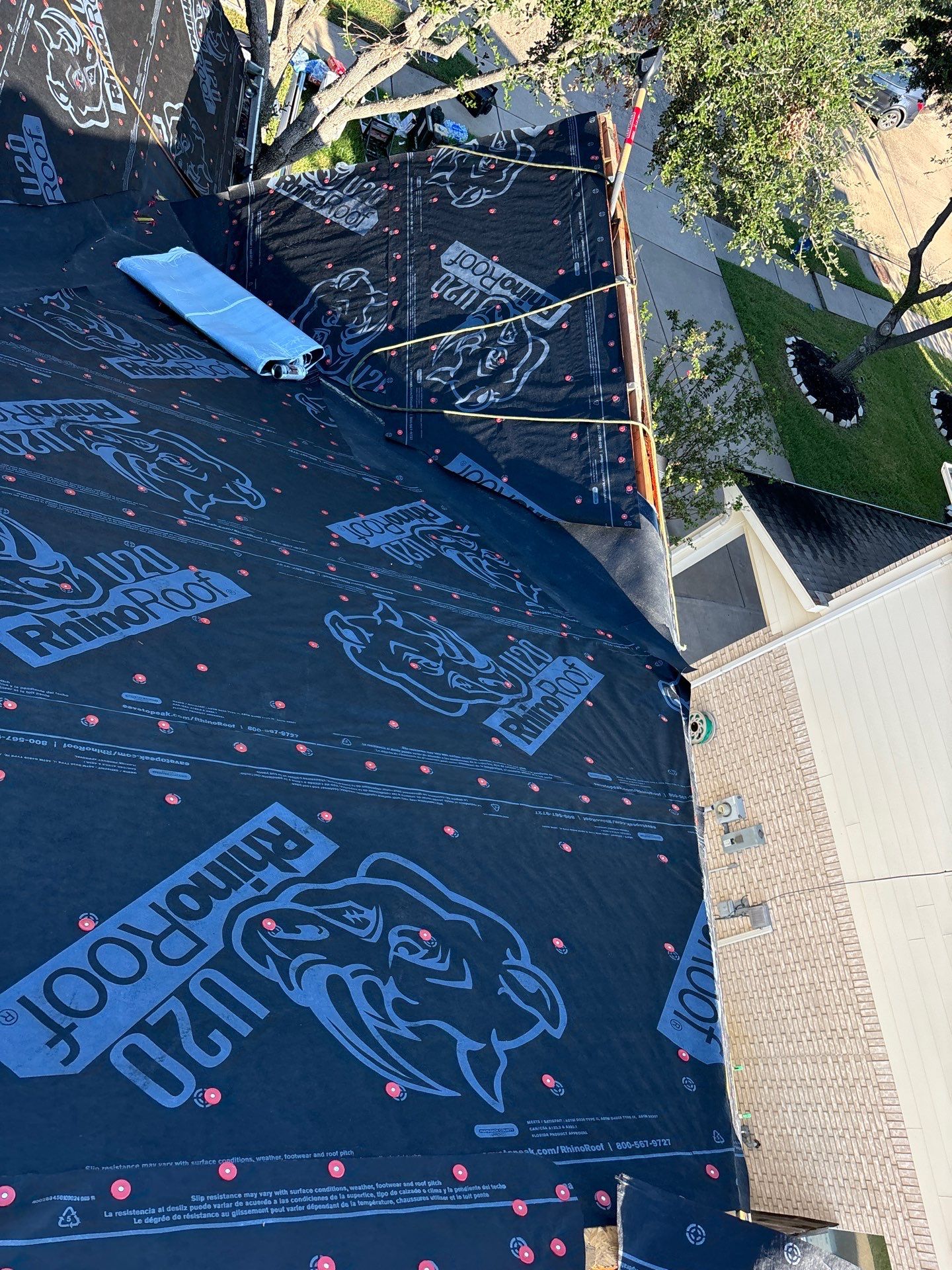 Residential Roofing Installation using Owen's Corning Duration (Lifetime) Shingles by Roof Repair Company