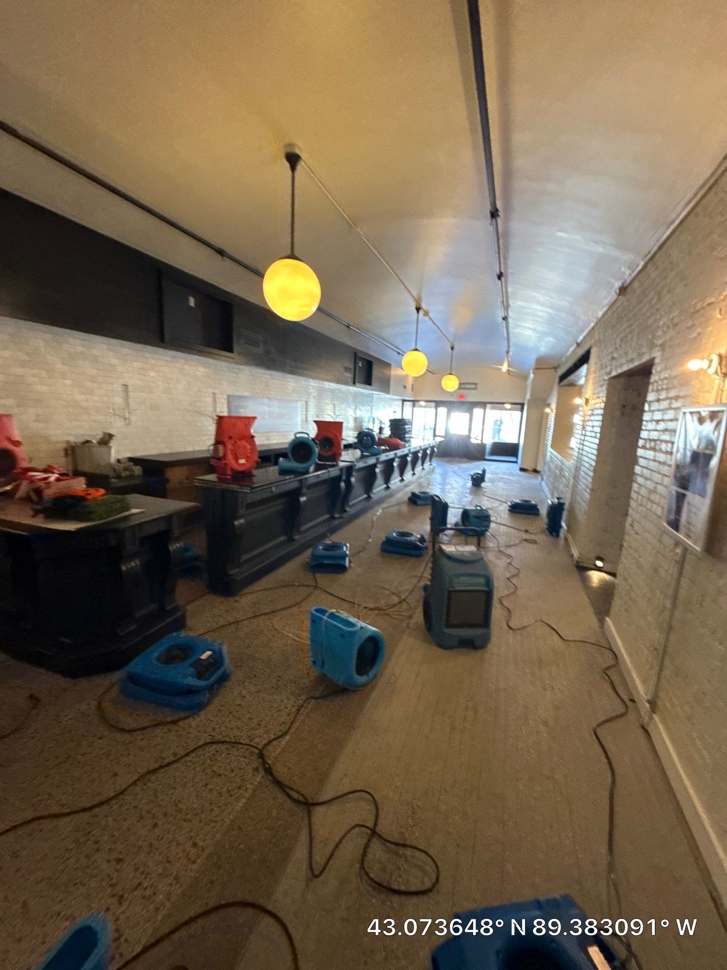 Madison Commercial Water Damage Restoration and Drying by Dry Source Property Restoration 