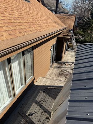 Turtle Shell gutter protection installation in West Chicago, IL 60185, photograph 78