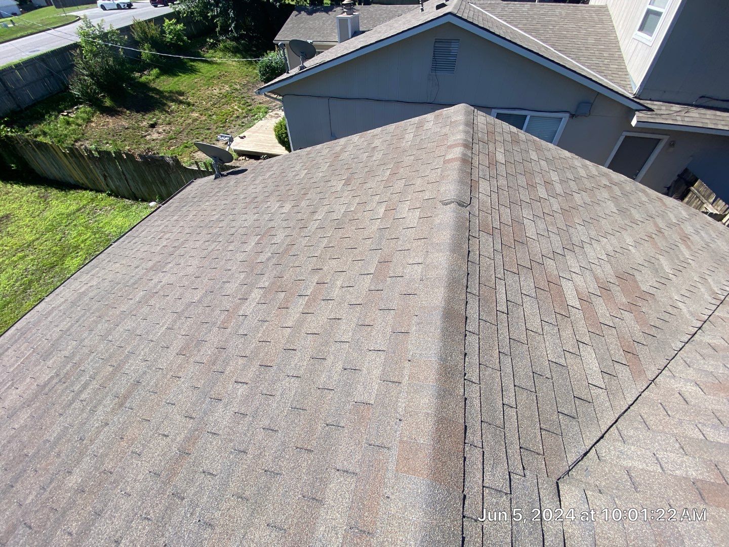 Roof inspection in Bartlesville by Decor Roofing & Restoration