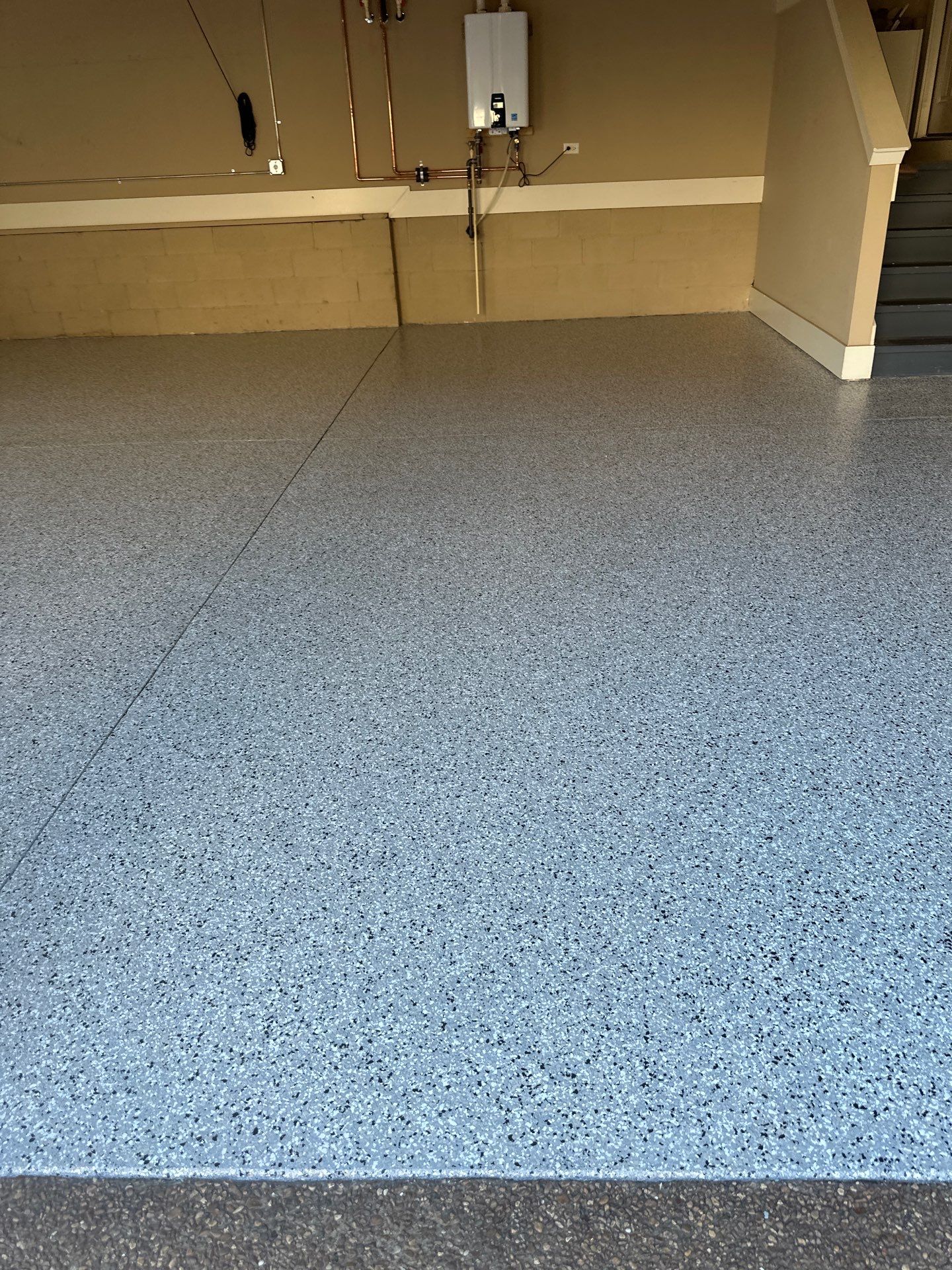 Garage Floor Coating using Cabin Fever by My Garage Floor Guys