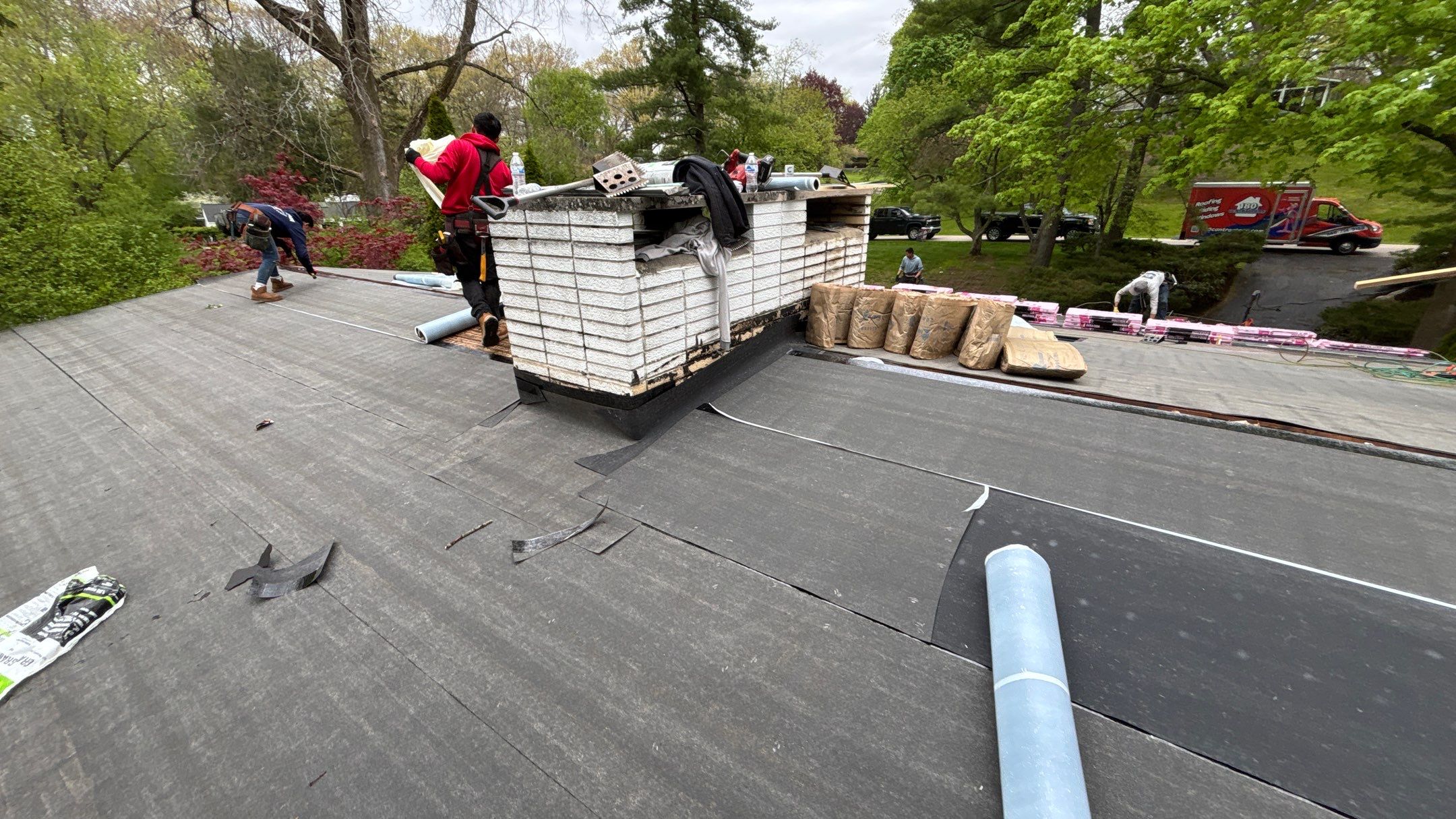 Roof Replacement using Owens Corning Duration Shingle by 180 Contractors
