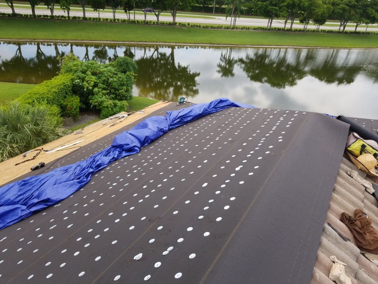 Concrete Tile Roof Replacement using Concrete Roof Tile by Aastro Roofing
