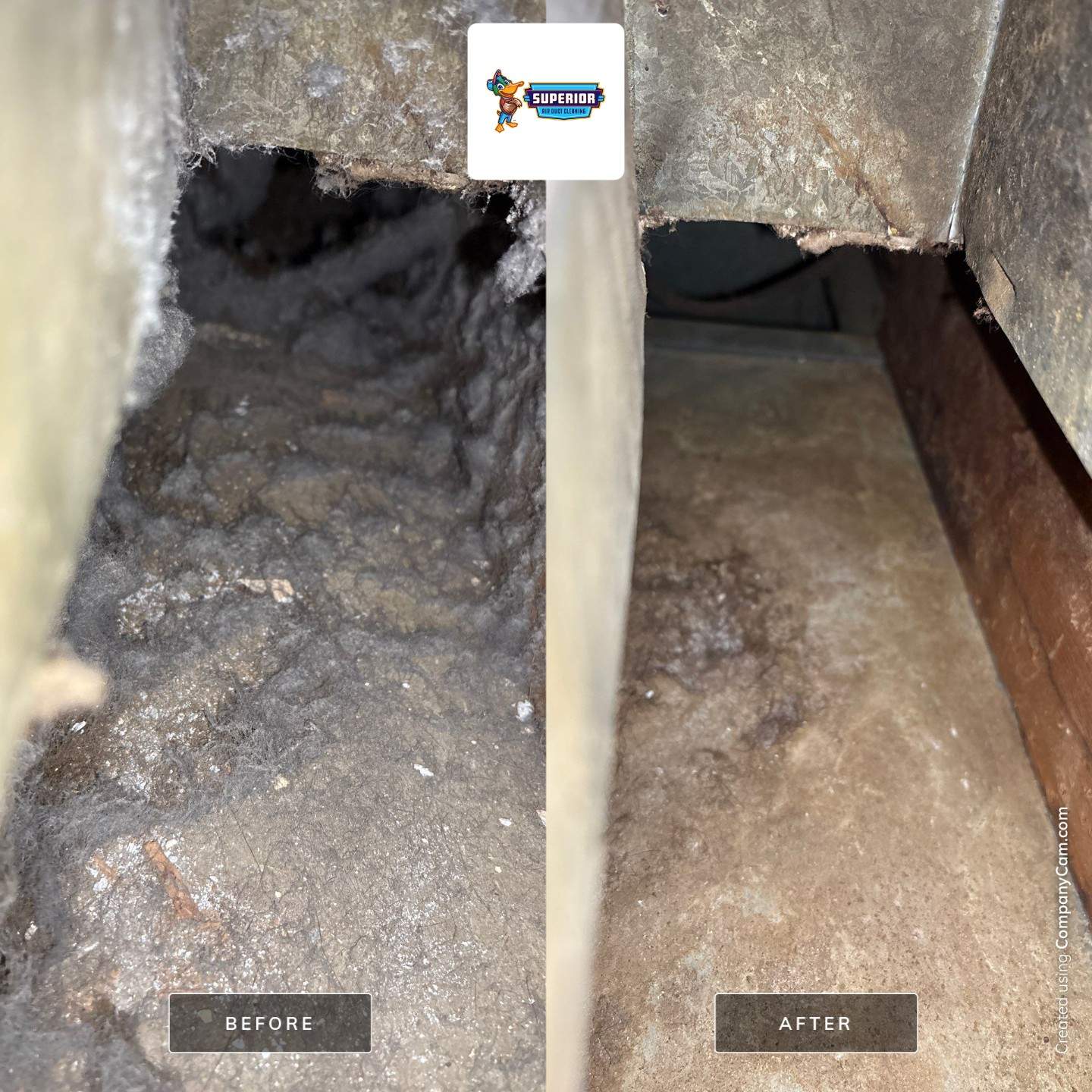 Air Duct Cleaning With a vacuum Truck in Warren, OH by Superior Air Duct Cleaning