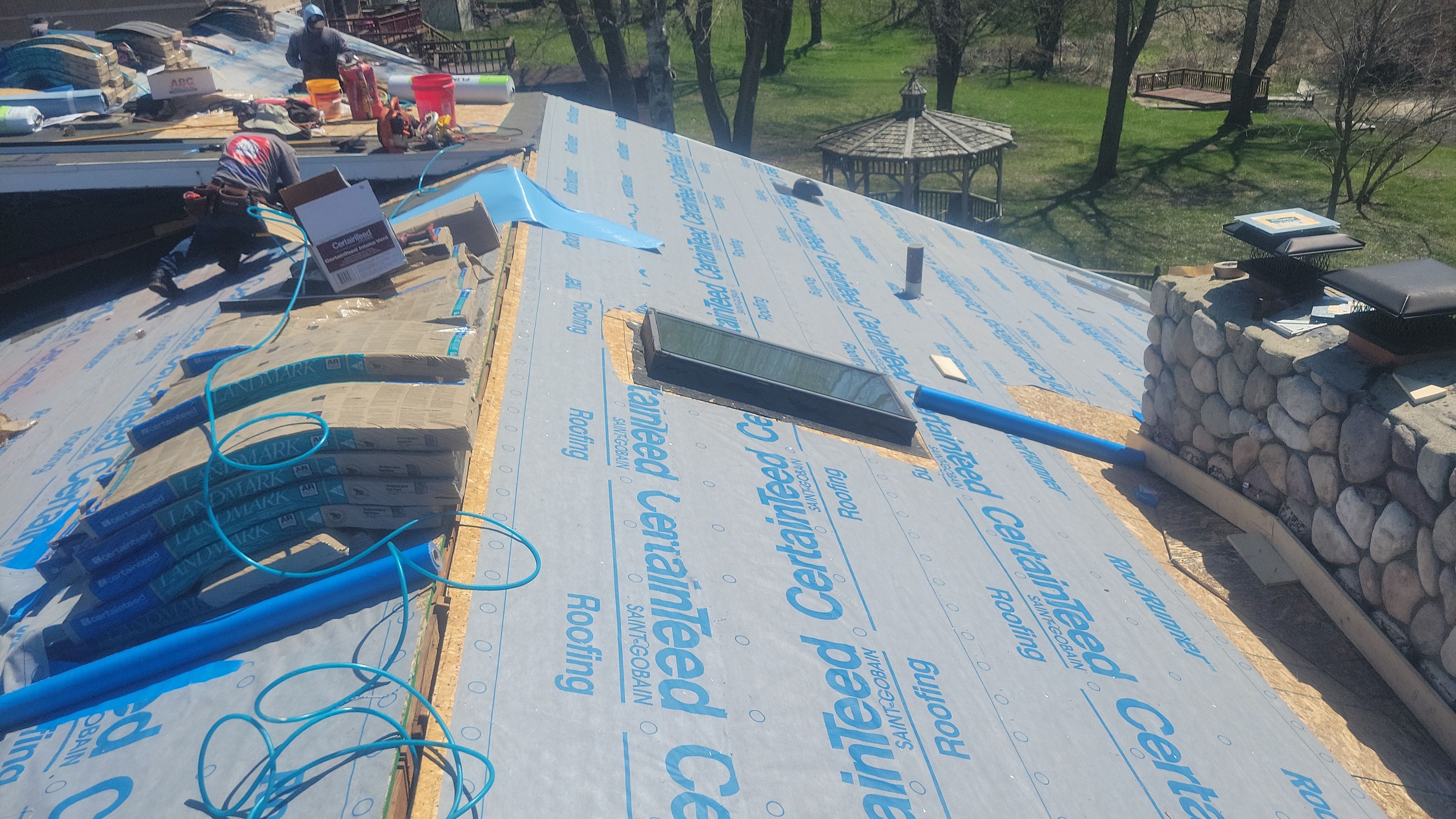 Roof Replacement using CertainTeed Landmark by 180 Contractors